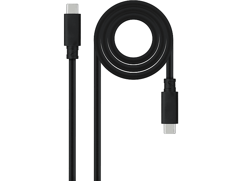 Cavo USB-C Goobay 74210 USB4 40 Gbit/s 240W 0,5 m Nero Grigio
