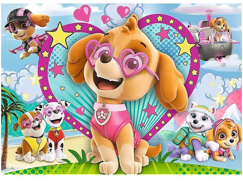 TREFL Trefl 14818 Puzzle Glitzer Paw Patrol | 100 Teile Puzzles ...