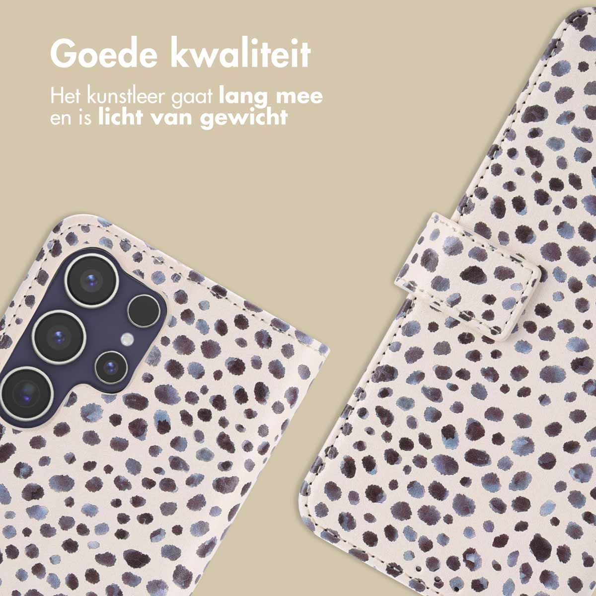 IMOSHION Design Bookcase Telefoonhoesje voor Samsung Samsung Galaxy S25 Ultra Meerkleurig
