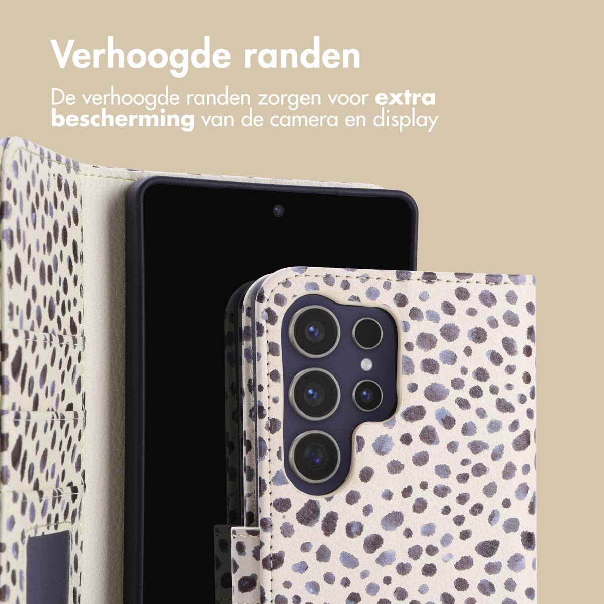 IMOSHION Design Bookcase Telefoonhoesje voor Samsung Samsung Galaxy S25 Ultra Meerkleurig
