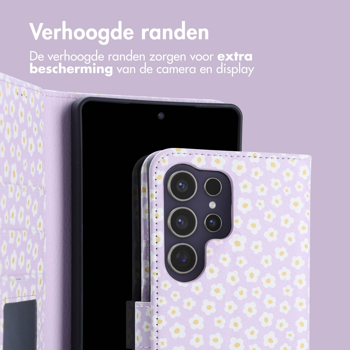 IMOSHION Design Bookcase Telefoonhoesje voor Samsung Samsung Galaxy S25 Ultra Meerkleurig