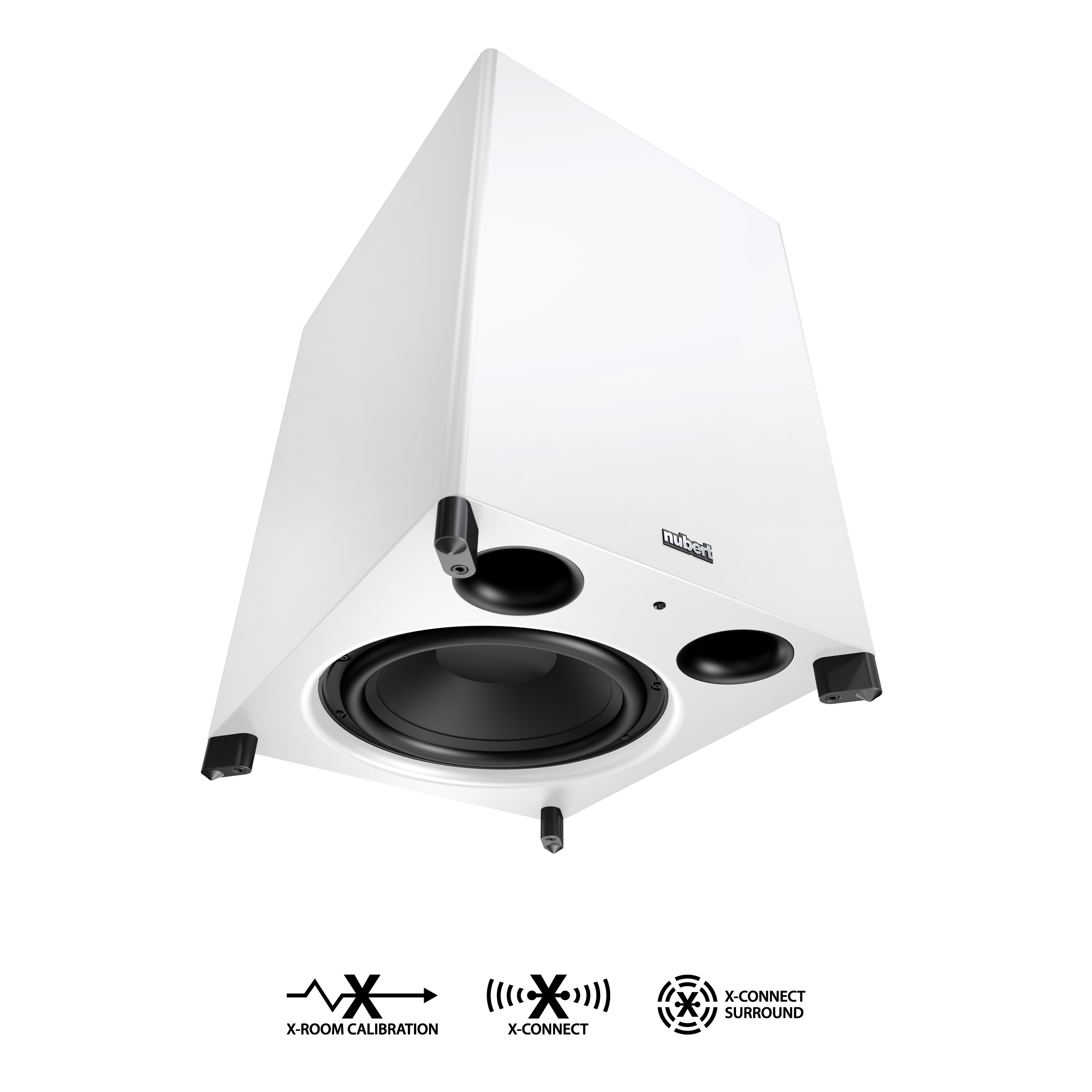 NUBERT nuSub XW-1200 Subwoofer, Weiß