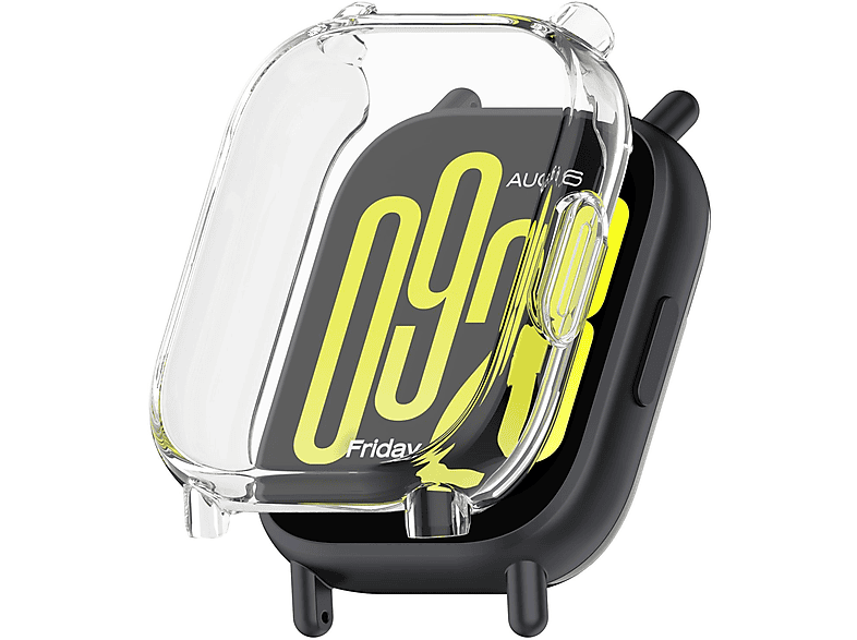 WIGENTO Kunststoff Schutz Hülle Watch Schutz Hülle (für Xiaomi Redmi Watch 5 Lite)