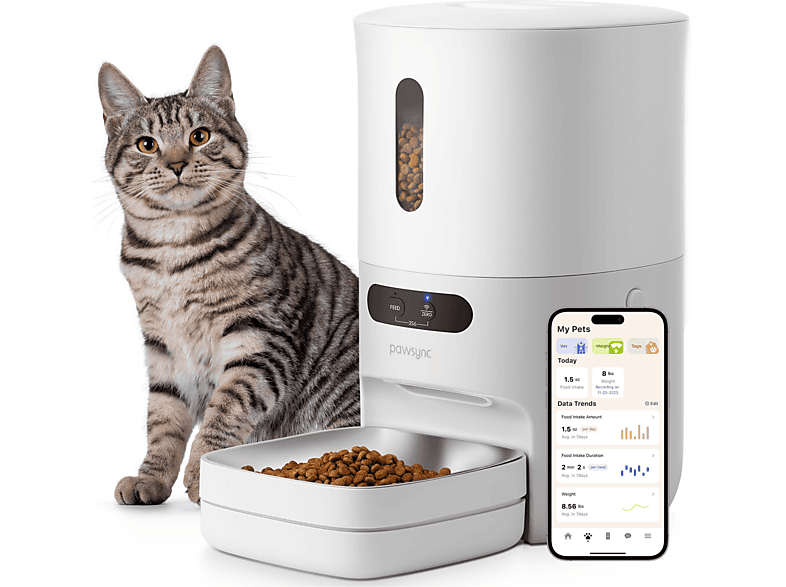 Comedero automático  - Pet Smart Feeder PAWSYNC