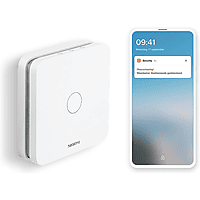 MediaMarkt NETATMO Smart Koolmonoxide Alarm Slimme koolstofmonoxidemelder Wit aanbieding