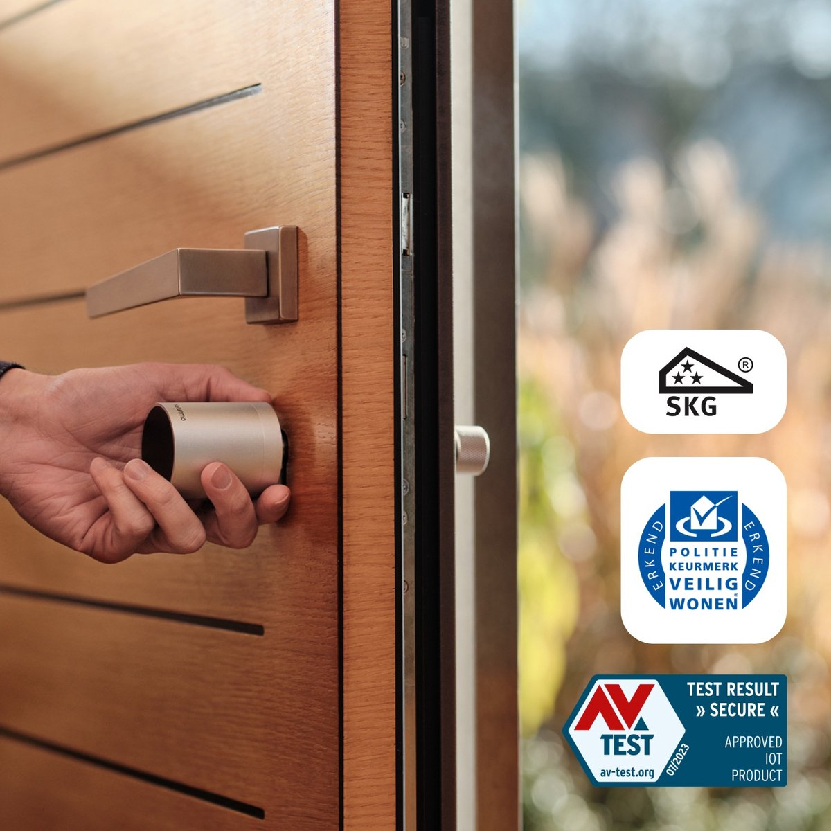 NETATMO Smart Lock - 3 Sleutels - Smart Lock Silver