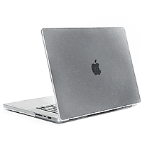 MediaMarkt SELENCIA Transparante Glitter Laptop Cover geschikt voor MacBook Pro 13 inch 2020 - Laptoptas 13,3 inch Transparant aanbieding