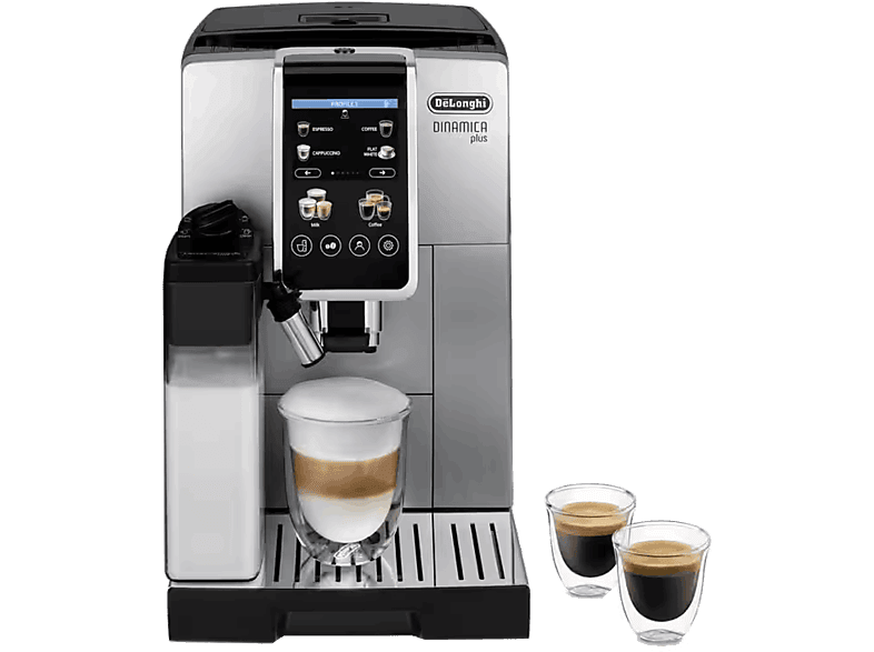 Cafetera superautomática - DE LONGHI Dinamica Plus ECAM380.85.SB