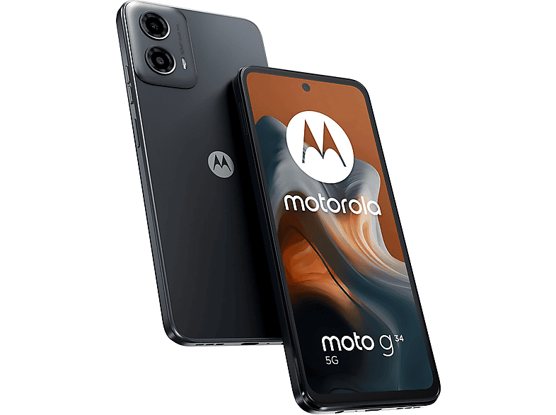 MOTOROLA MOTO G34 5G 4+128GB BLACK 128 GB Charcoal Black Dual SIM