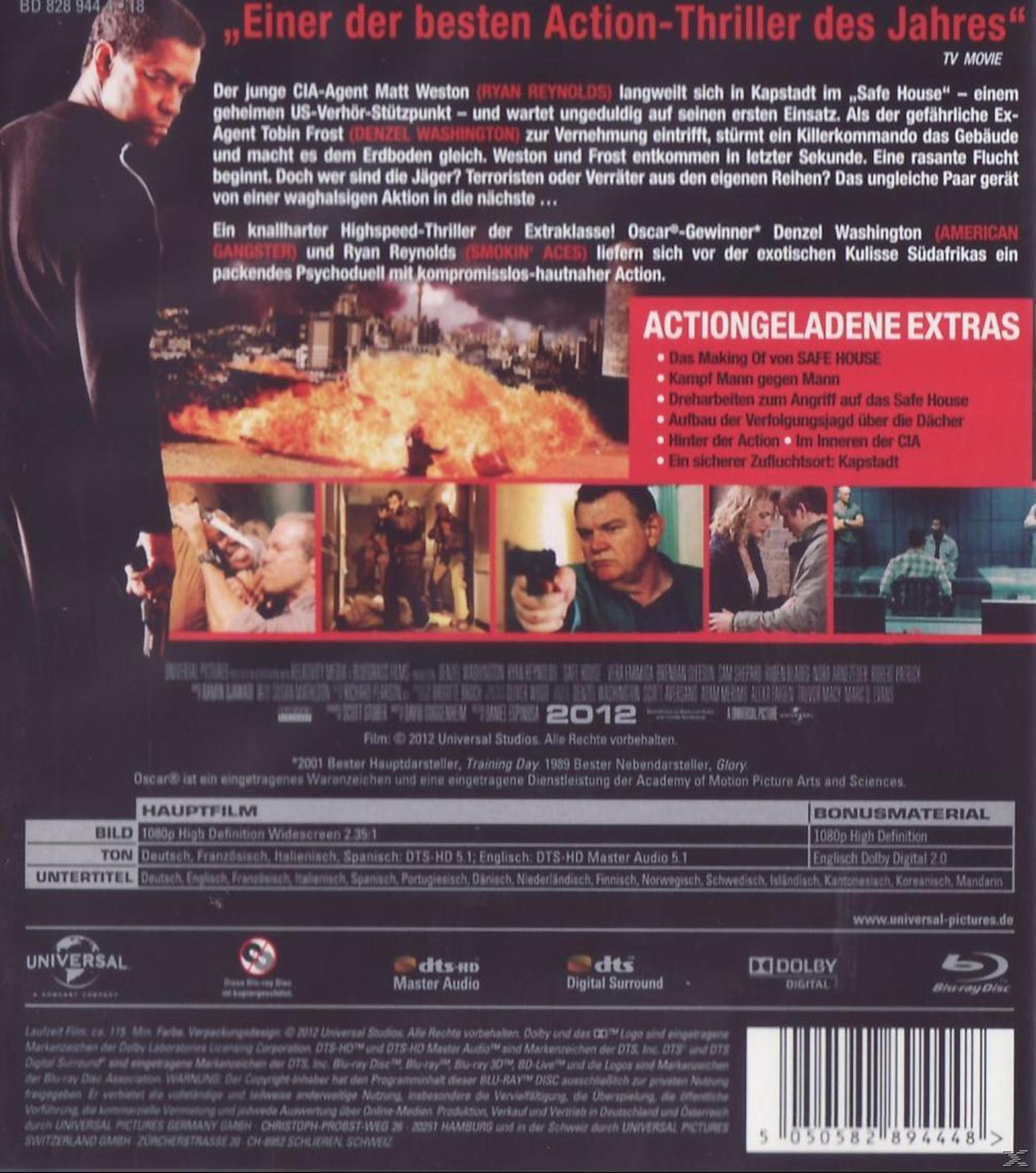 Film-DVD-Cover mit Actionszenen und Text.