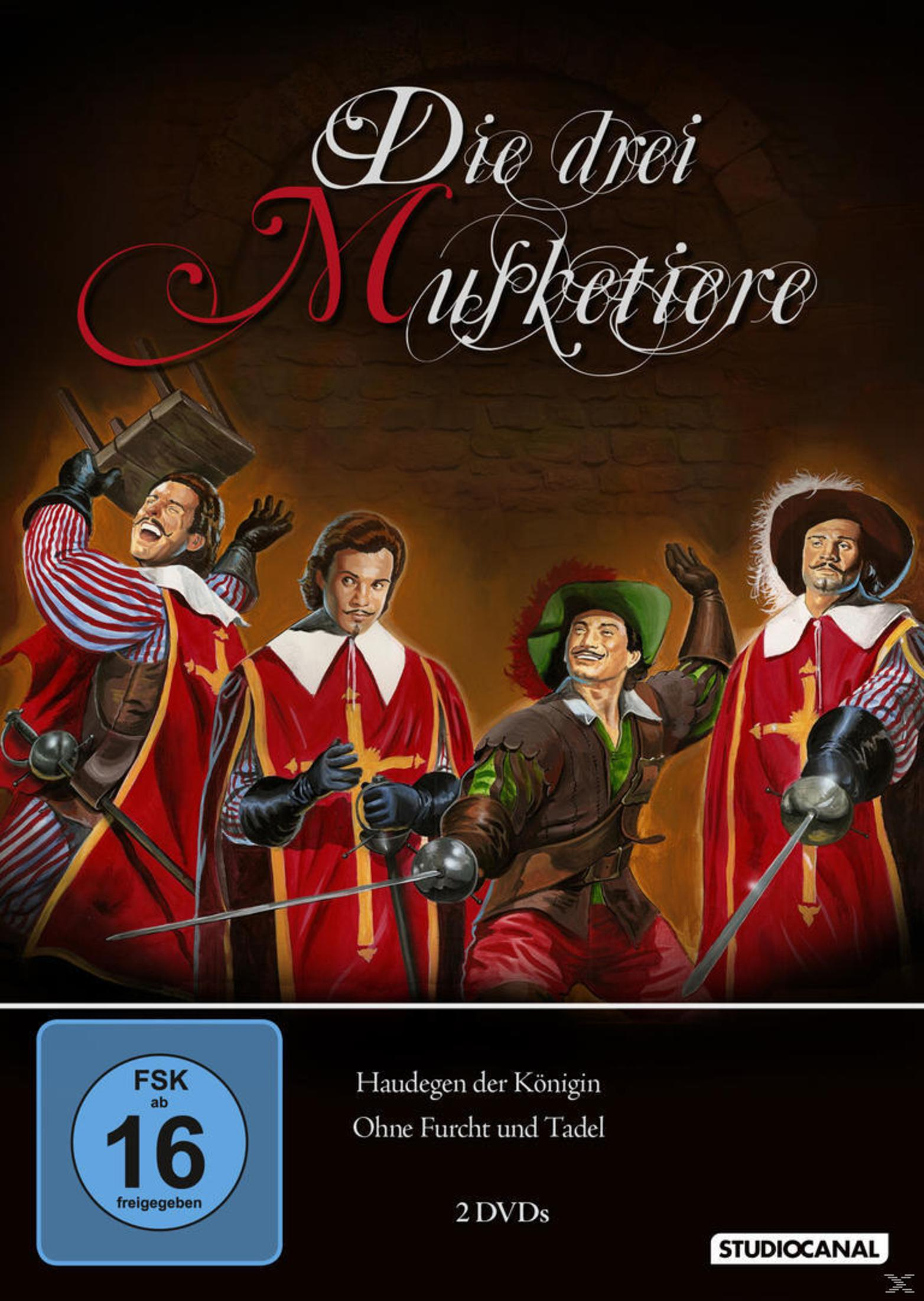 Die drei Musketiere: Teil 1 & 2 (2 DVDs) DVD