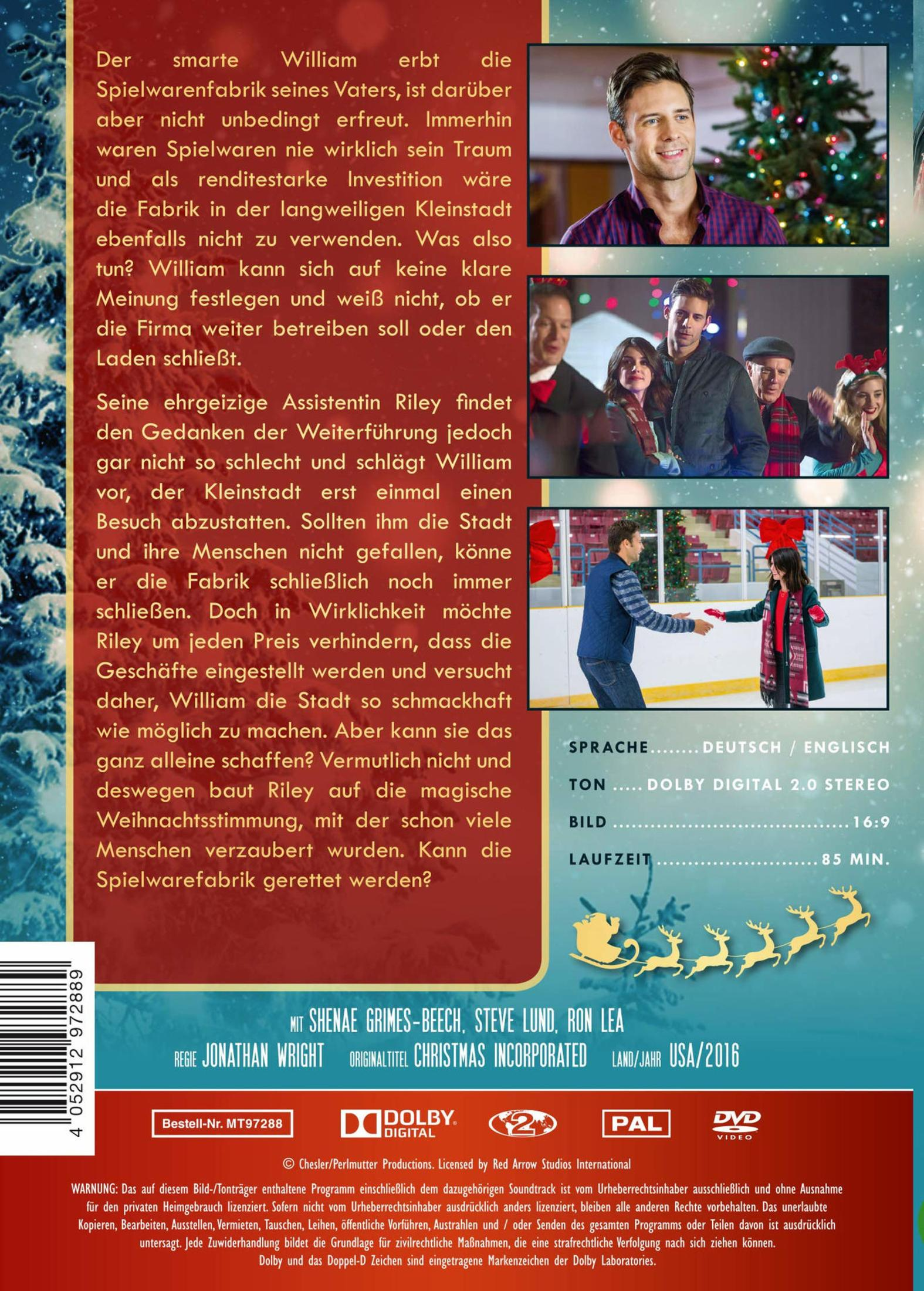 DVD-Rückseite mit Filmhandlung, Szenenbildern, technischen Details und Darstellern.