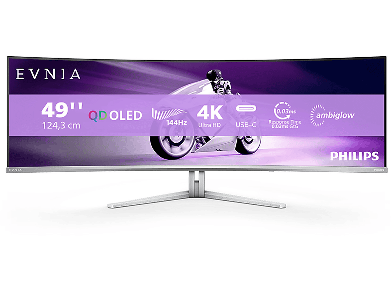 Monitor Gaming - PHILIPS Evnia  8000 49M2C8900L/00