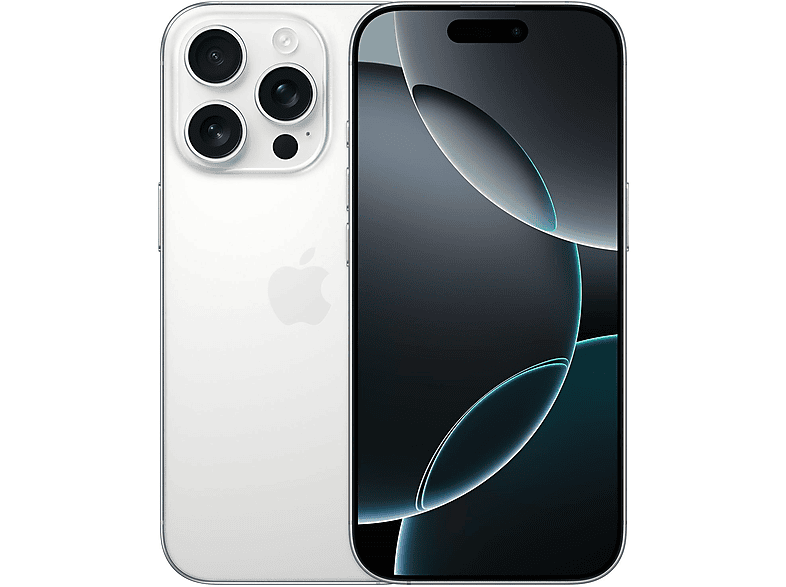 APPLE IPHONE 16 PRO 128GB WHITE TITANIUM 128 GB Titan Weiß Dual
