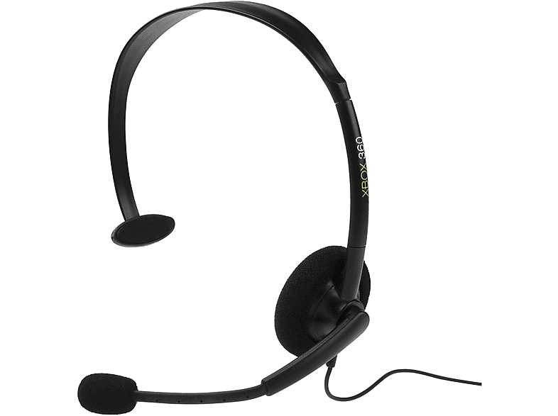 MICROSOFT P5F-00002 XBOX 360 WIRED HEADSET, Over-ear Gaming-Kopfhörer Schwarz