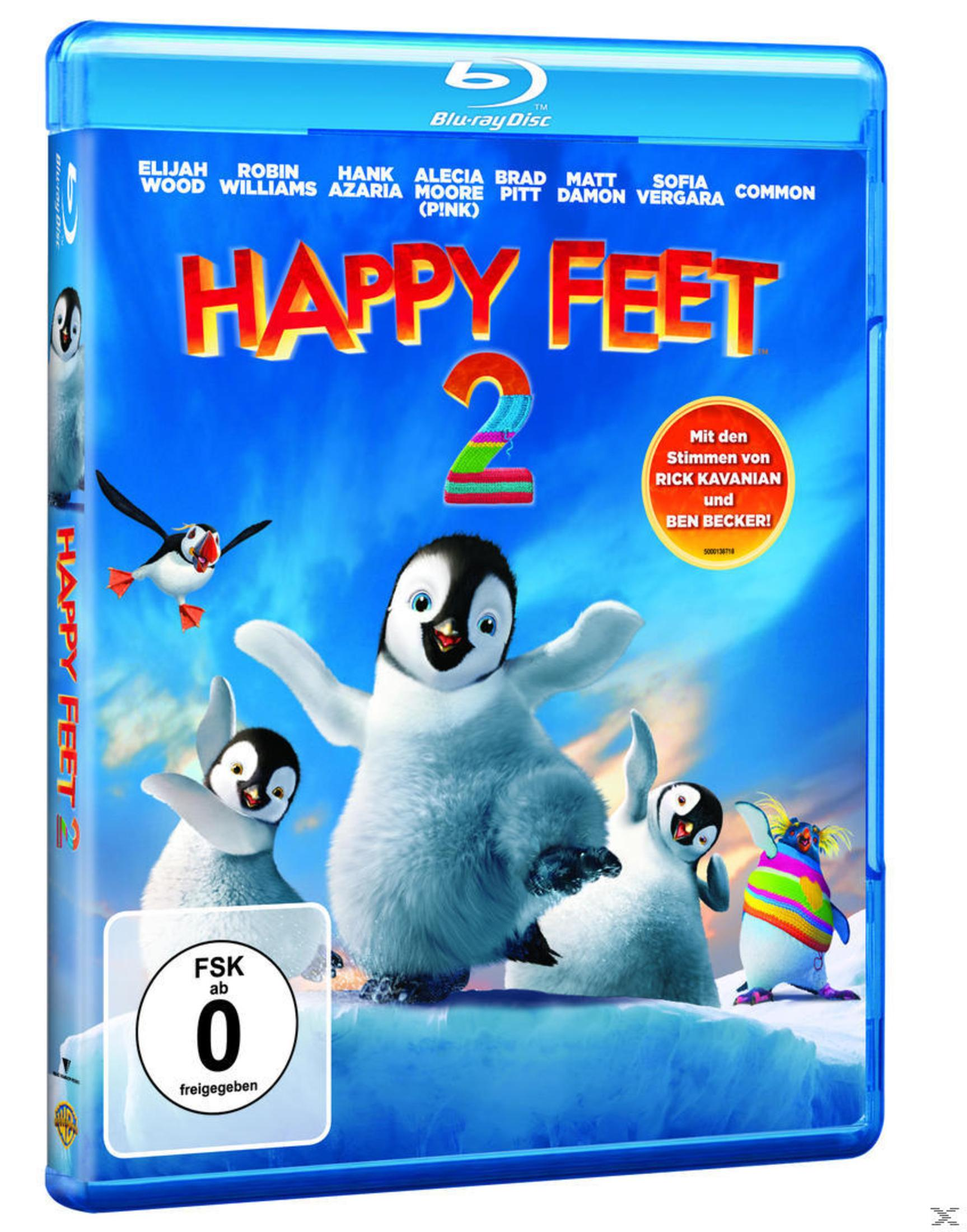 Blu-ray-Disc-Cover mit Pinguinen und Altersfreigabe 0.