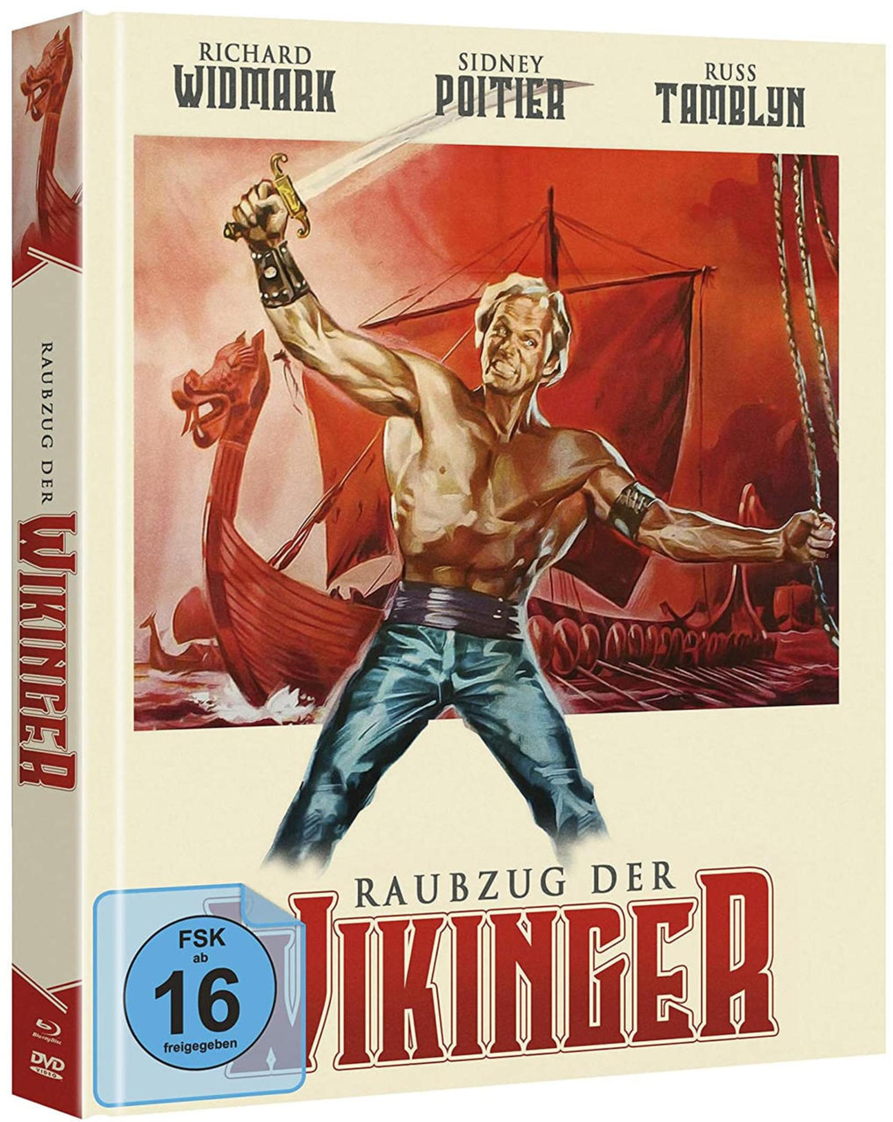 Raubzug der Wikinger (Mediabook, Blu-ray+DVD) Blu-ray + DVD