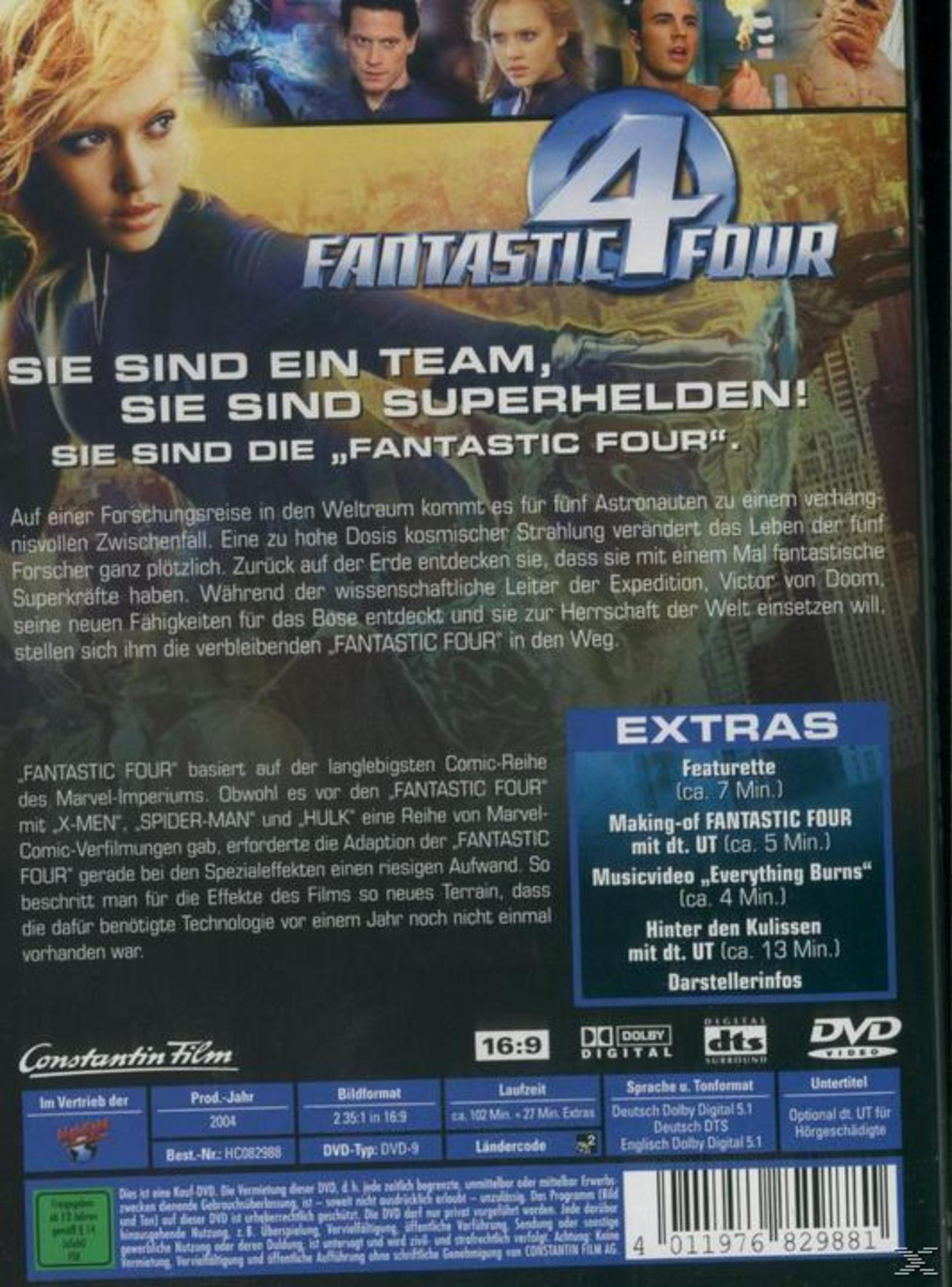 Rückseite einer DVD-Hülle. Text auf Deutsch über einen Film mit zwei Frauen auf der Vorderseite.