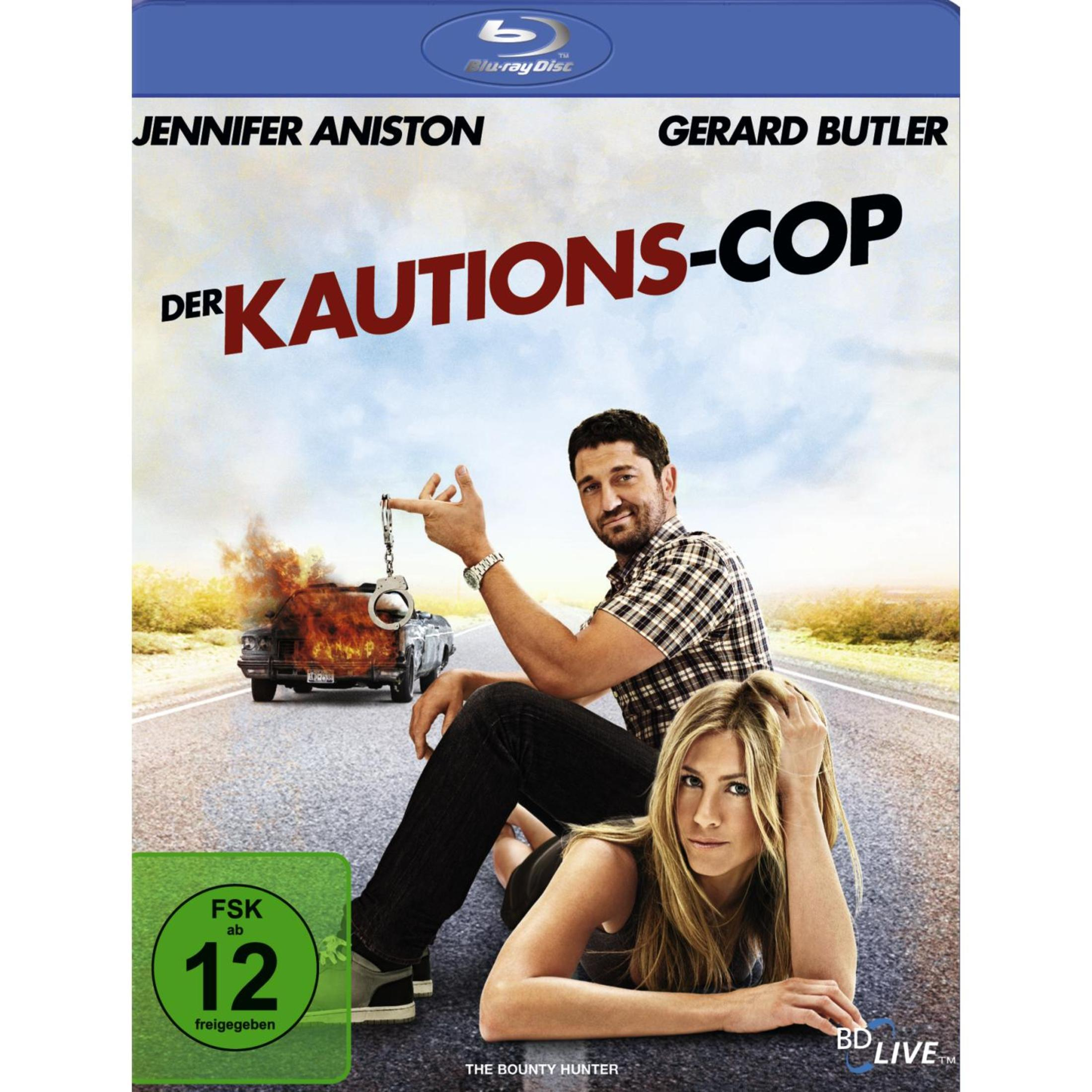 DVD-Cover für einen Film mit Jennifer Aniston und Gerard Butler mit brennendem Auto.