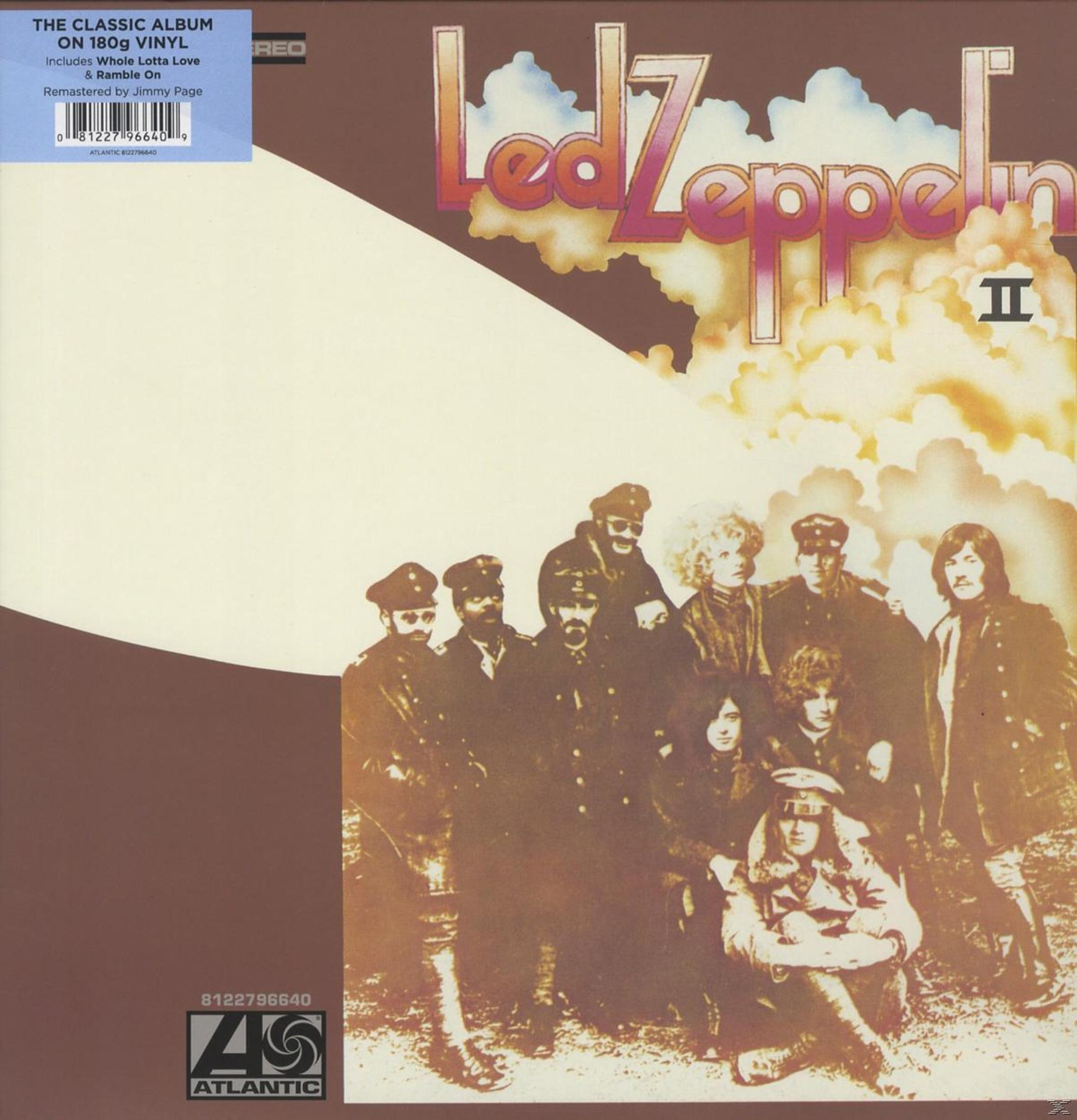 Pochette de l'album Led Zeppelin avec les membres du groupe.