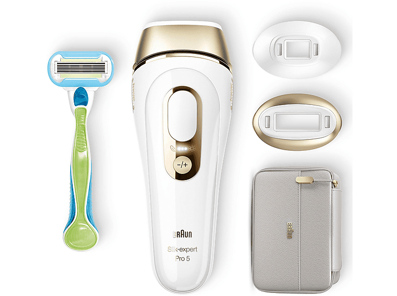 BRAUN Silk-expert Pro Silk expert Pro 5 PL5154 IPL-apparaten Goud, Wit