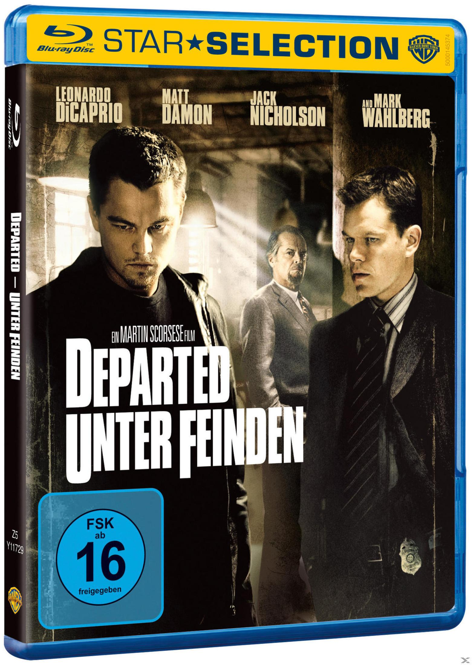 Blu-ray-Box von 'Departed' mit Leonardo DiCaprio, Matt Damon, Jack Nicholson.