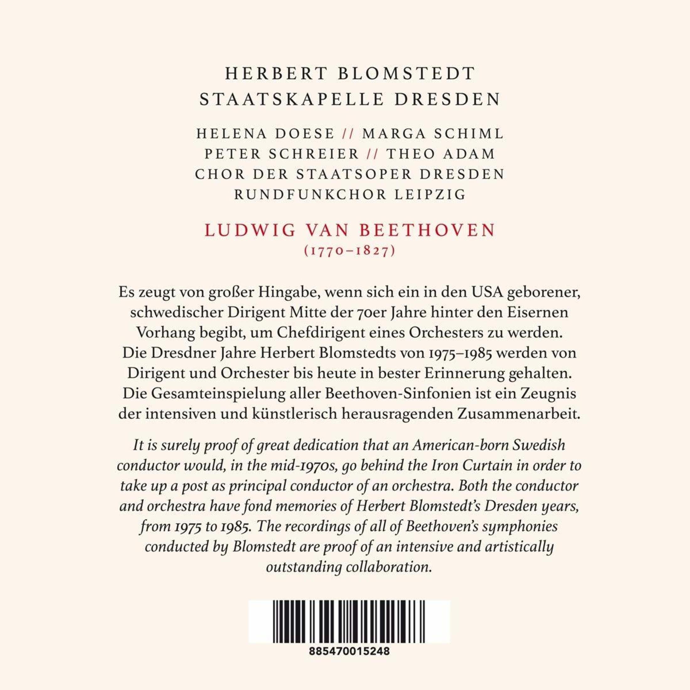 Tekst op een witte achtergrond. Details van een orkest, muzikant en Beethoven.