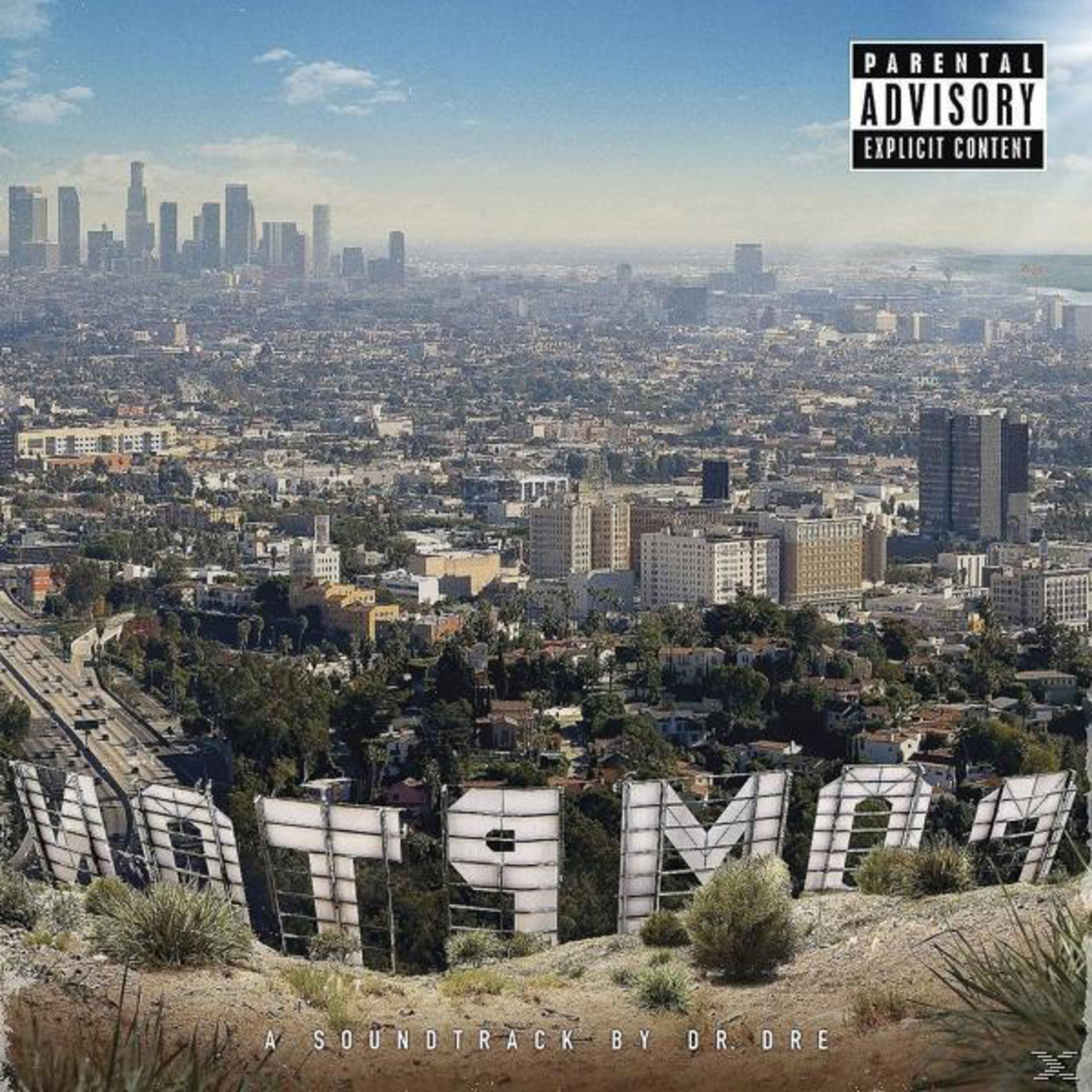 Pochette de l'album : paysage urbain et texte.
