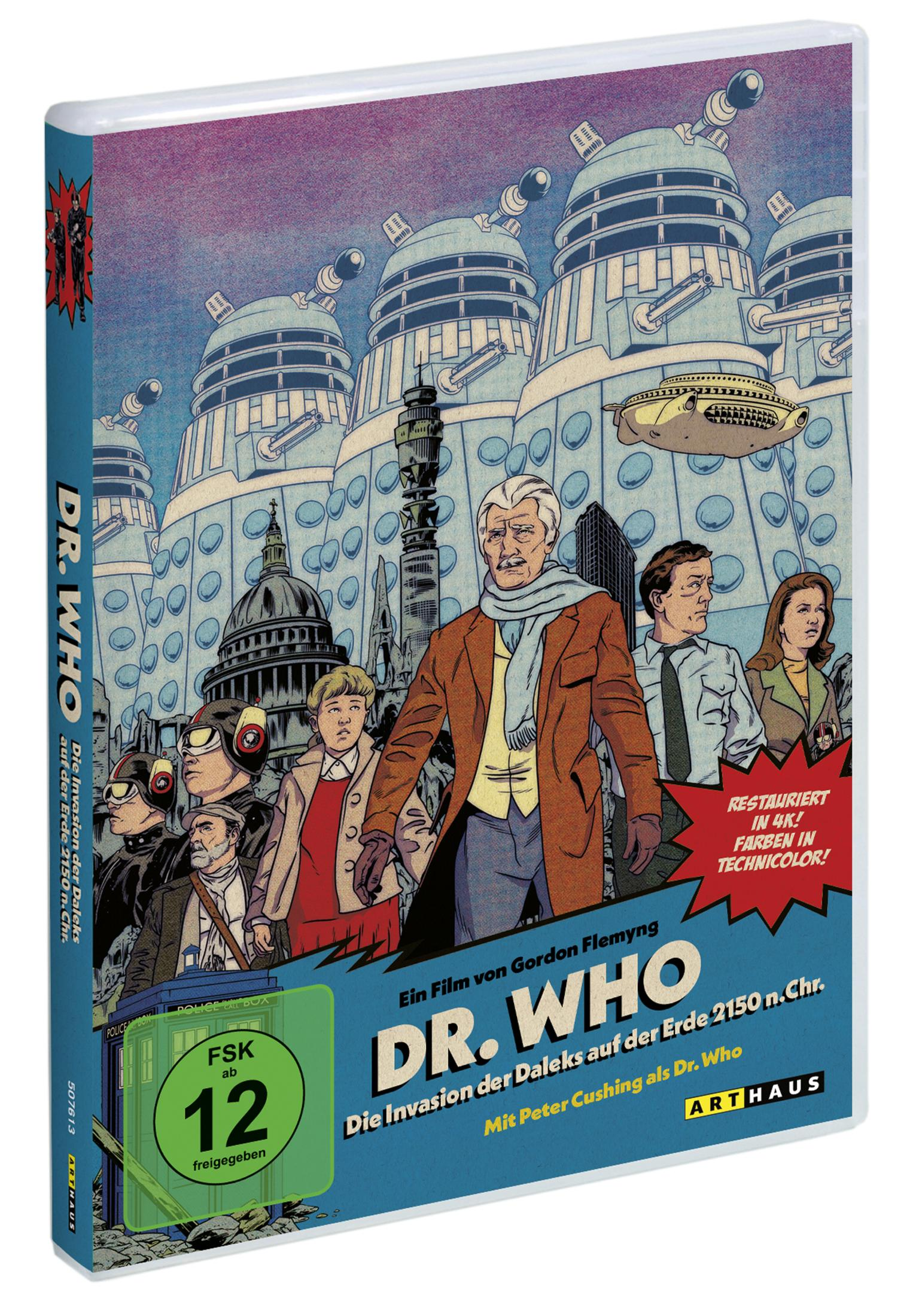 Dr. Who: Die Invasion der Daleks auf der Erde 2150 n. Chr. - Digital Remastered (DVD) DVD