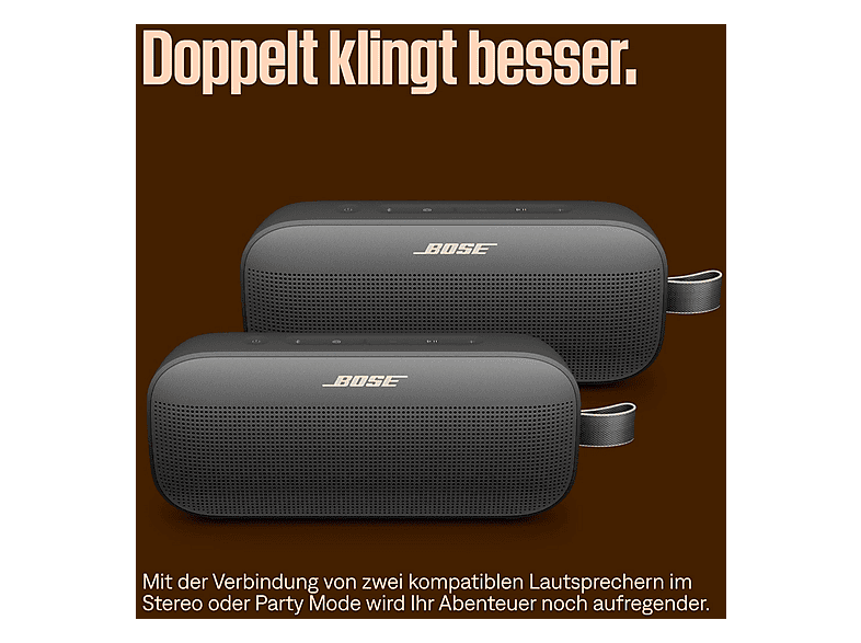 BOSE SOUNDLINK FLEX 2. GENERATION BLACK Bluetooth Lautsprecher