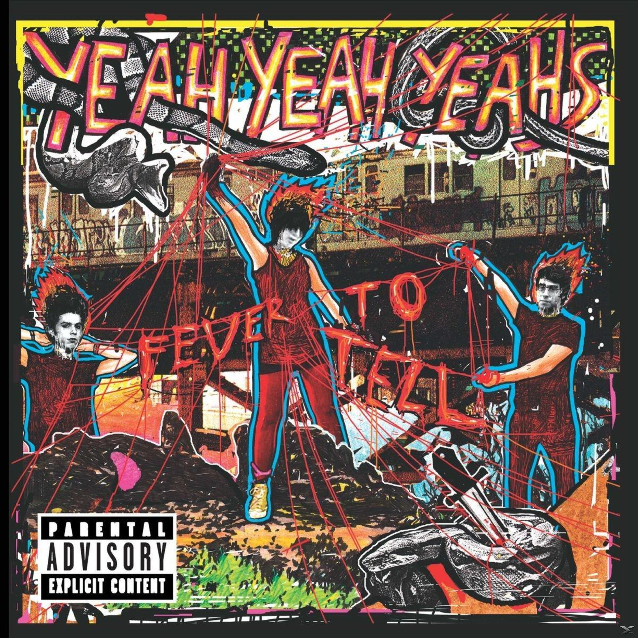Copertina dell'album con tre persone e testo, con avviso Parental Advisory.