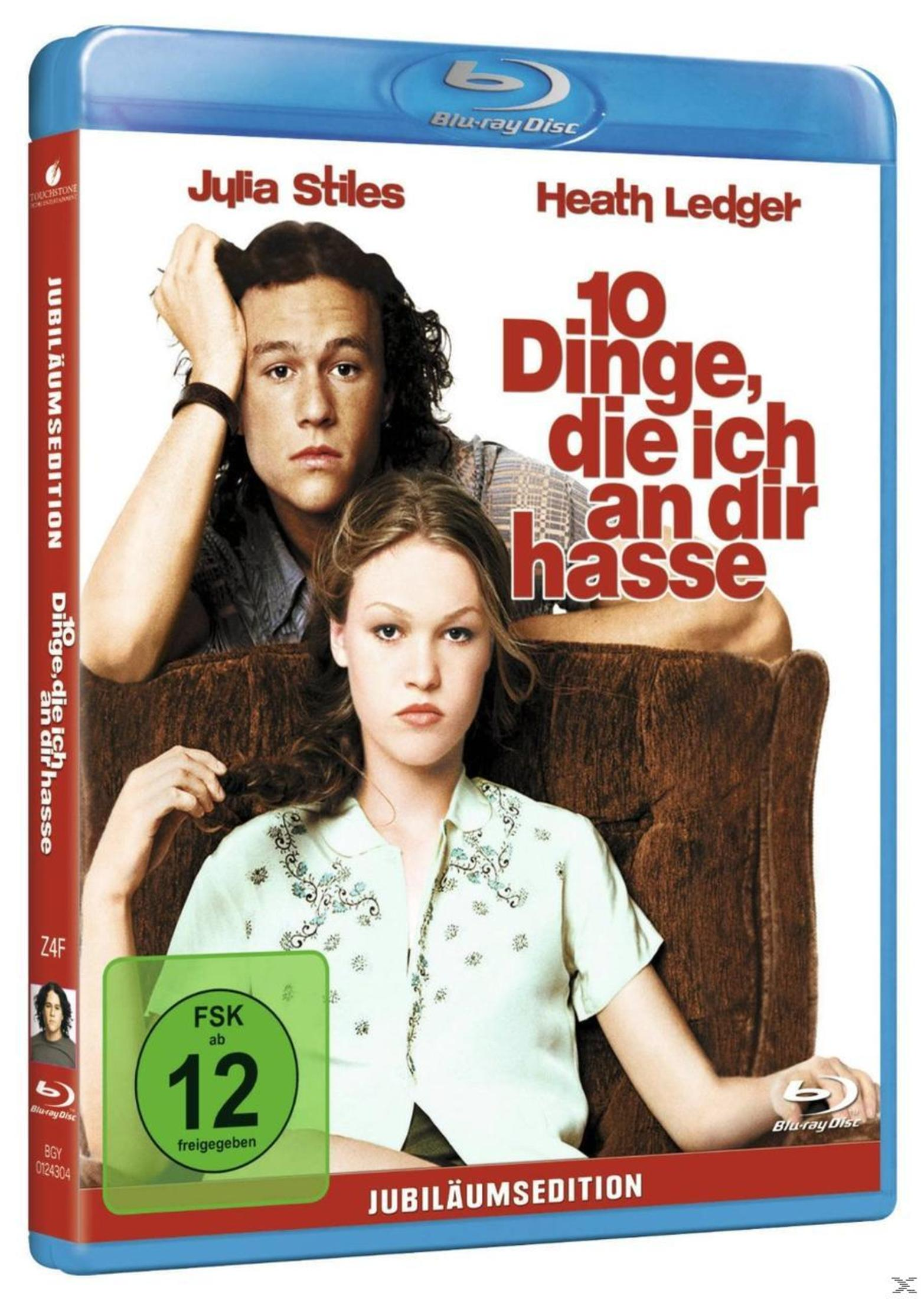 „10 Dinge, die ich an dir hasse“-Filmposter mit Julia Stiles und Heath Ledger.