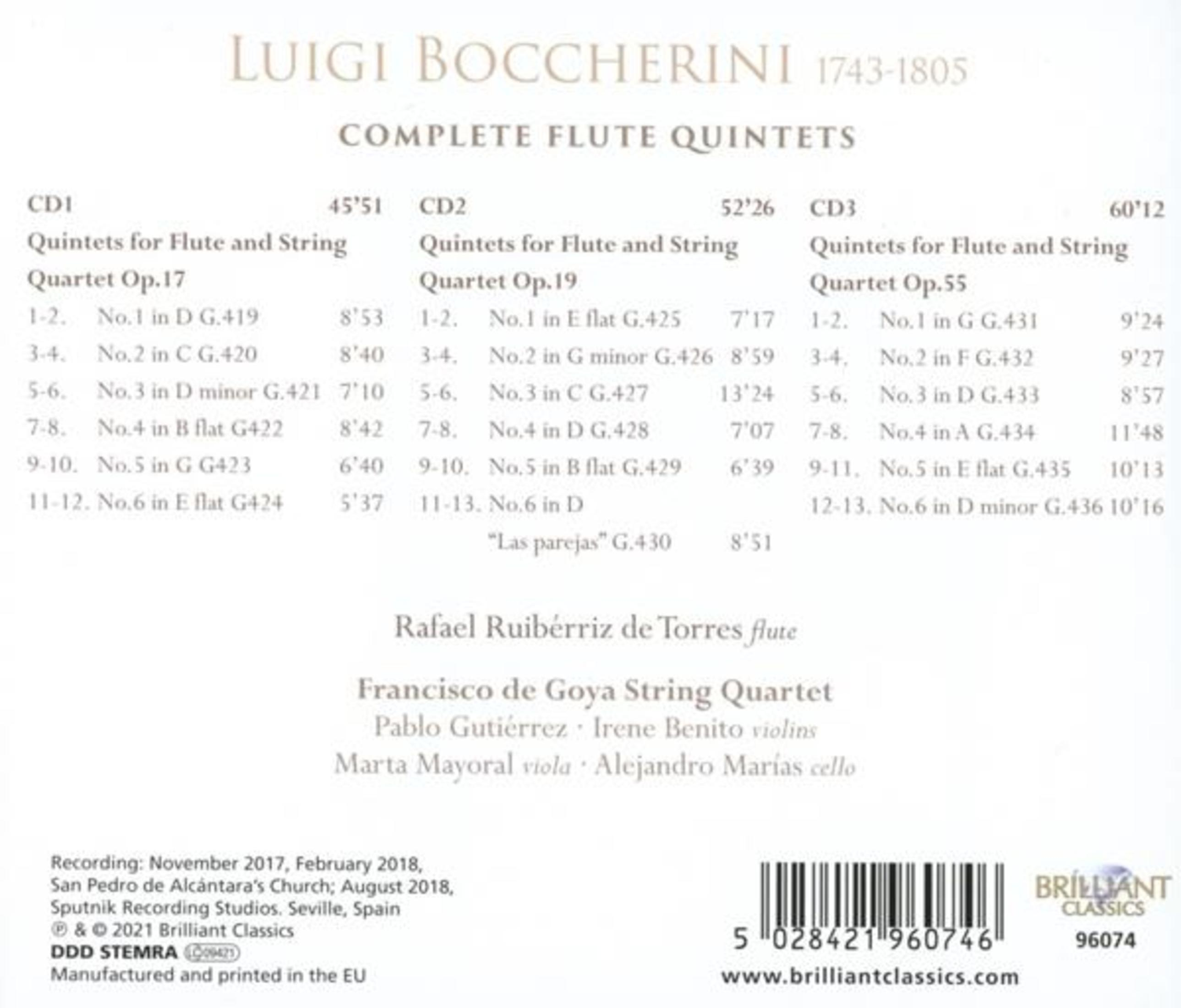 Achterkant album. Tekst met songtitels en credits. Achtergrond is licht. Tekst in zwart.