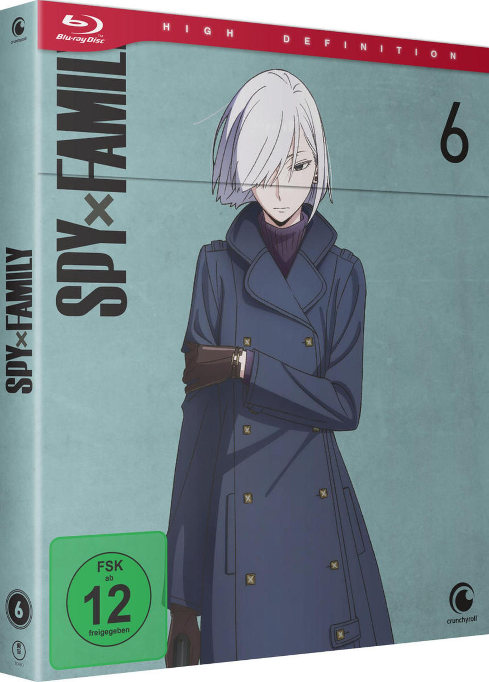 Boîtier Blu-ray avec illustration de personnage d'anime. Palette de couleurs bleue et blanche.