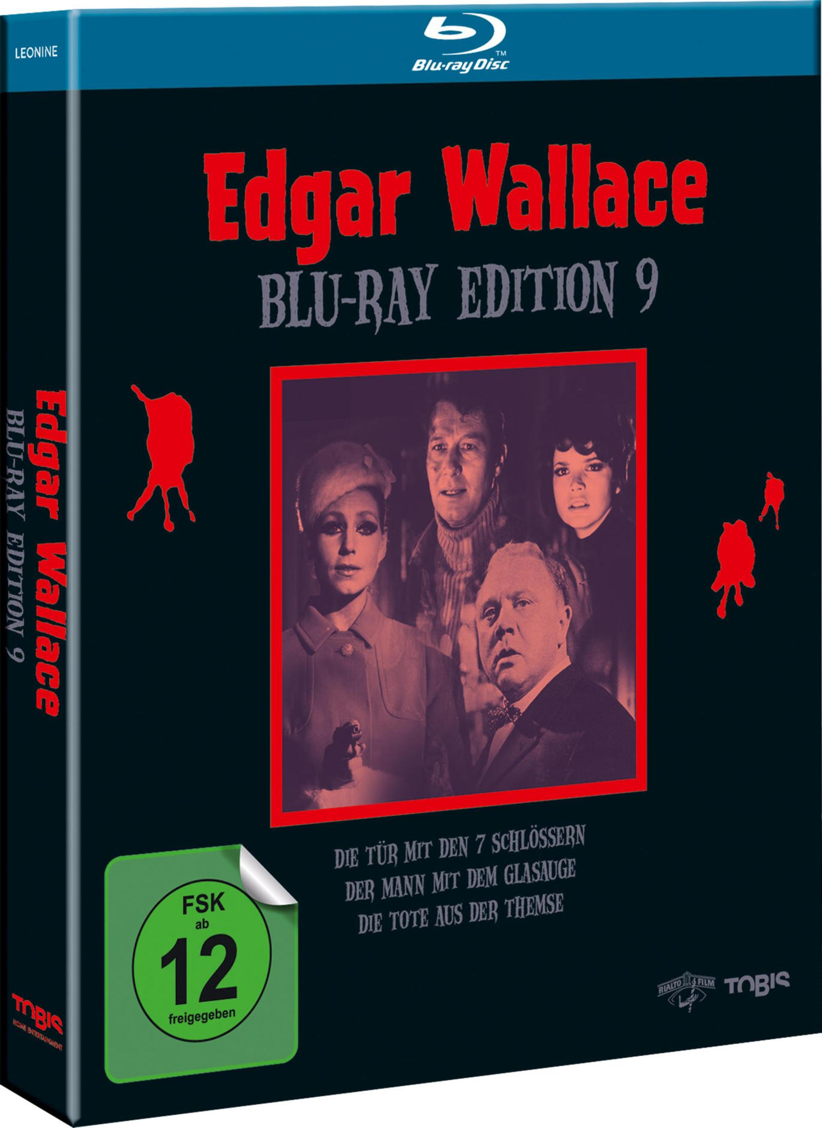 Blu-ray-Filmhülle, schwarz mit rotem Text und einem Filmszenenbild.