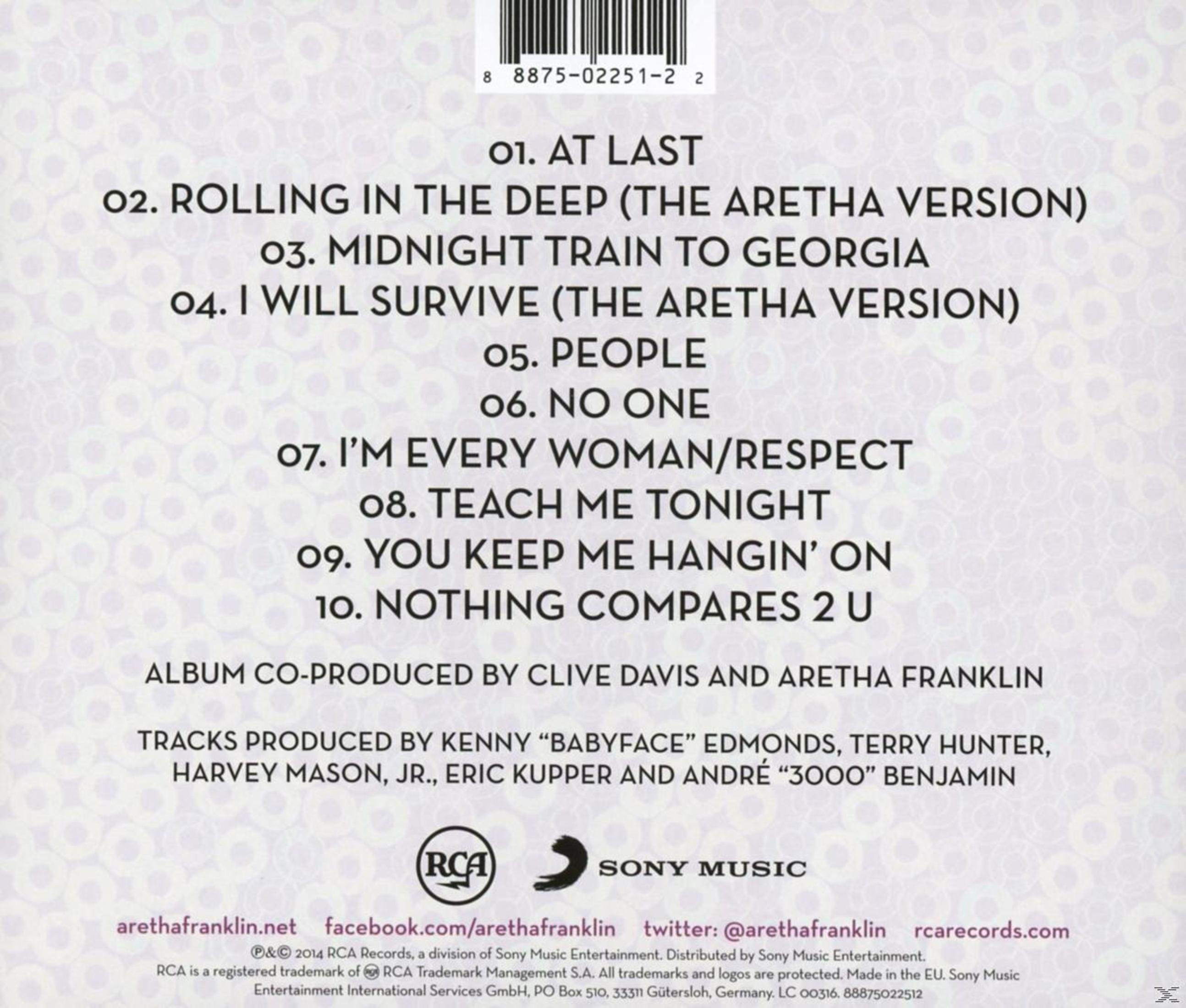 Copertina dell'album con titoli di canzoni e un logo Sony Music.