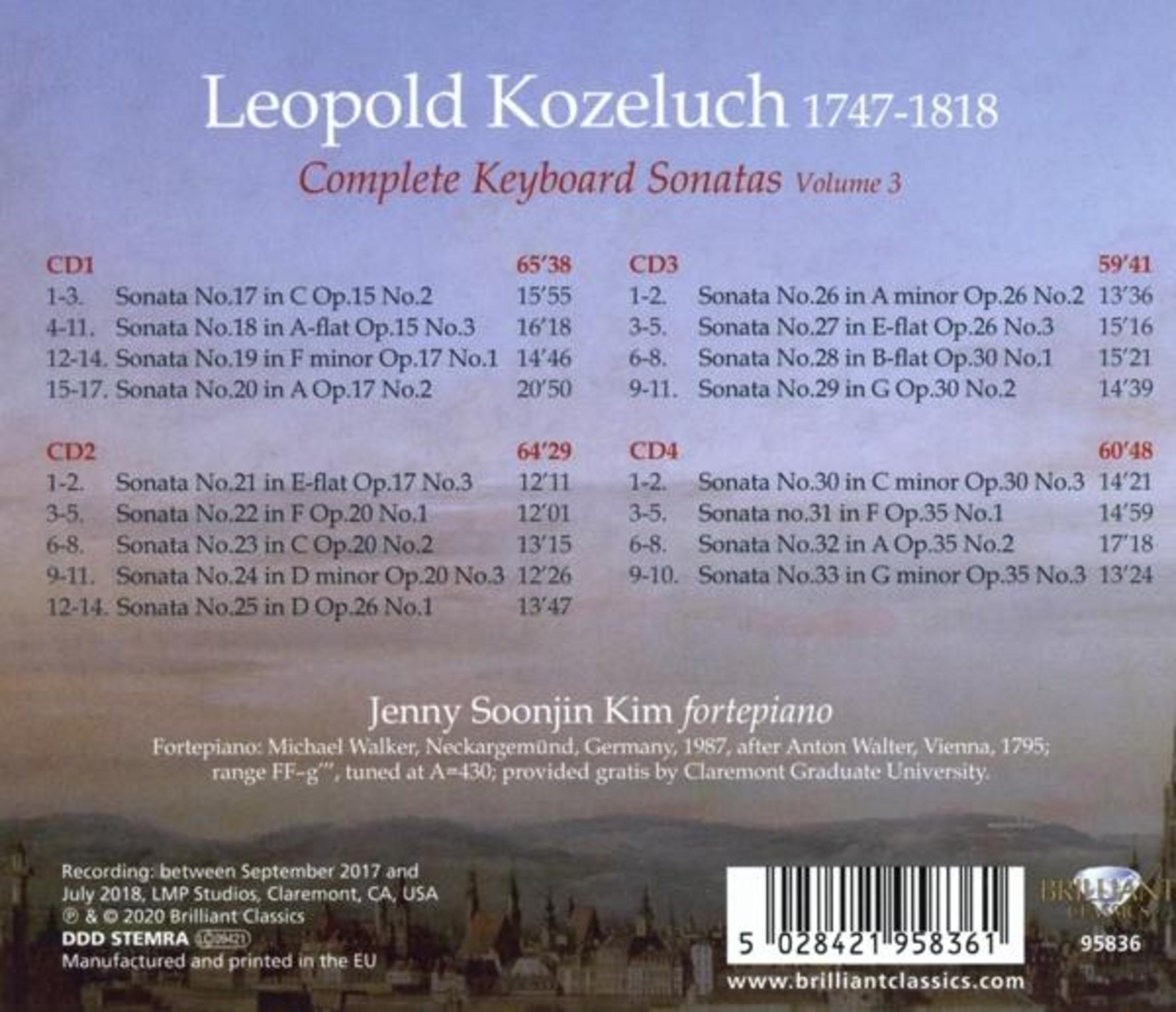 Dos de l'album, informations sur les chansons et l'artiste. Les détails du CD et un code-barres se trouvent en bas.
