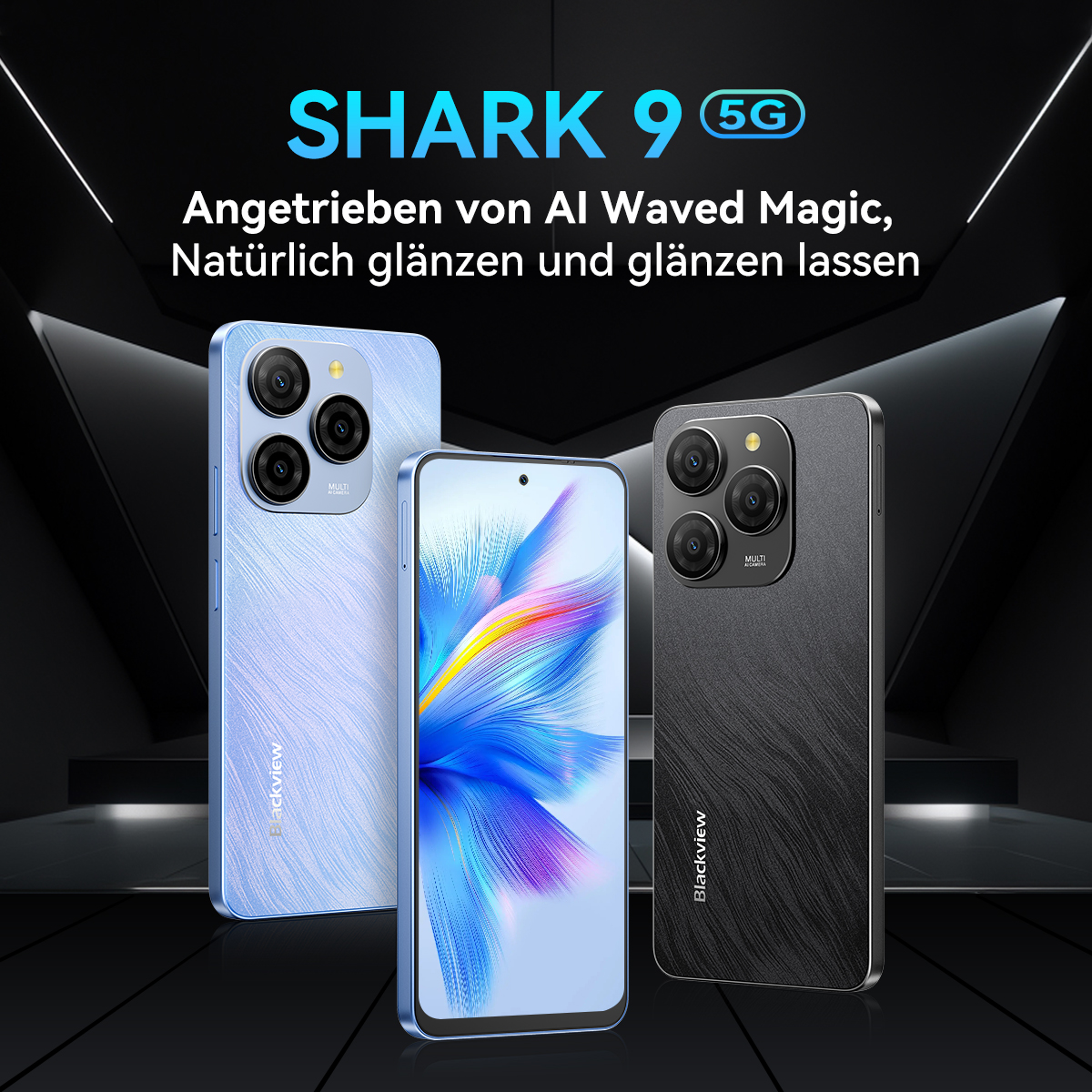 BLACKVIEW SHARK 9 5G 256 GB Schwarz Dual SIM | MediaMarkt