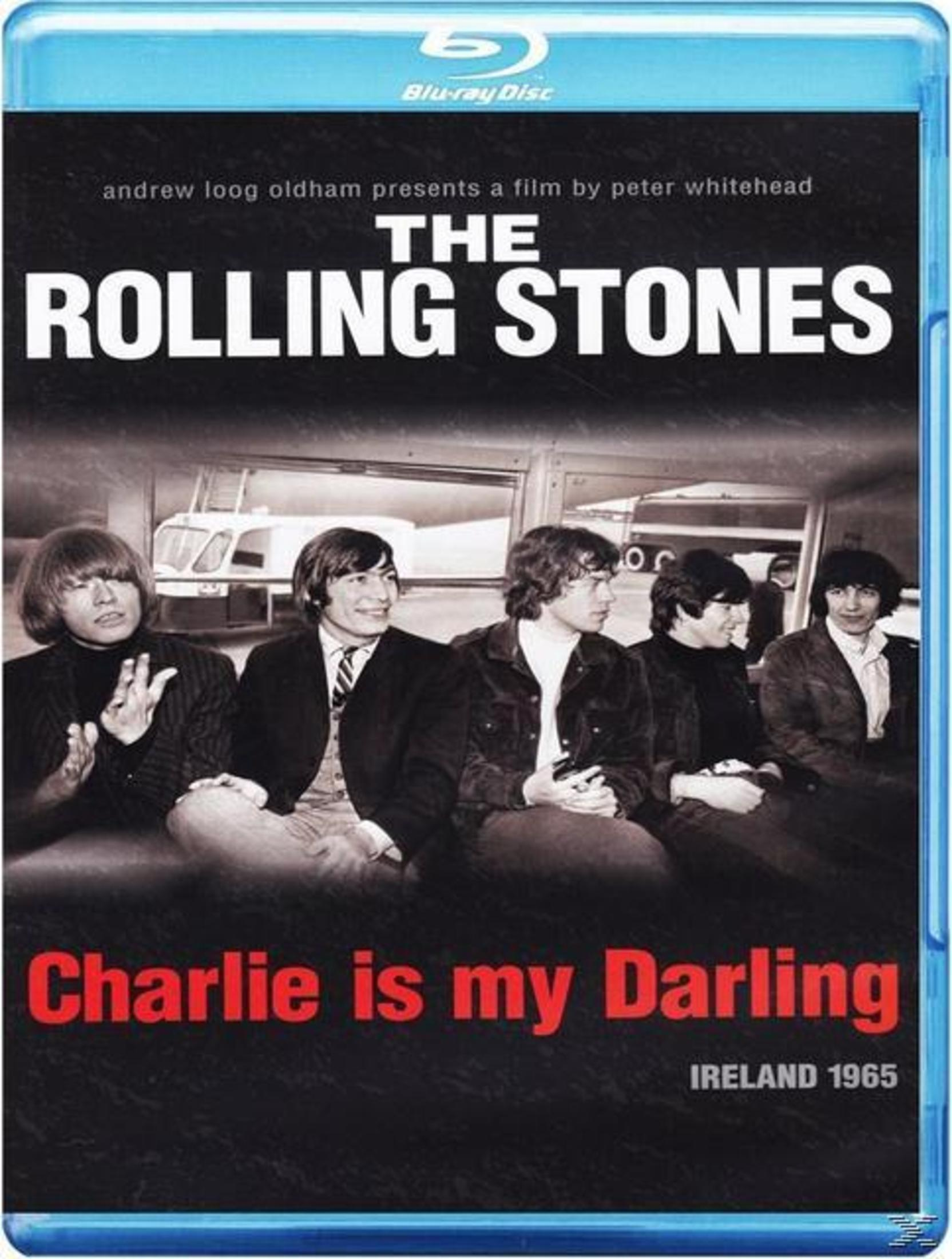 DVD cover: The Rolling Stones with the text "Charlie is my Darling".