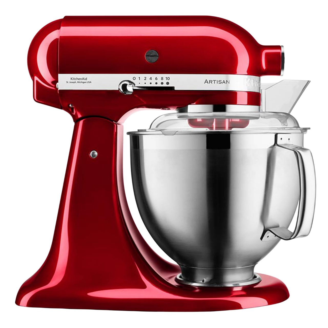 KITCHENAID 5KSM185PSECA Artisan 300 W Stand Mikser Kırmızı