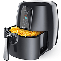 MediaMarkt KITCHENBROTHERS Airfryer XL - KB755 Airfryer Zwart aanbieding