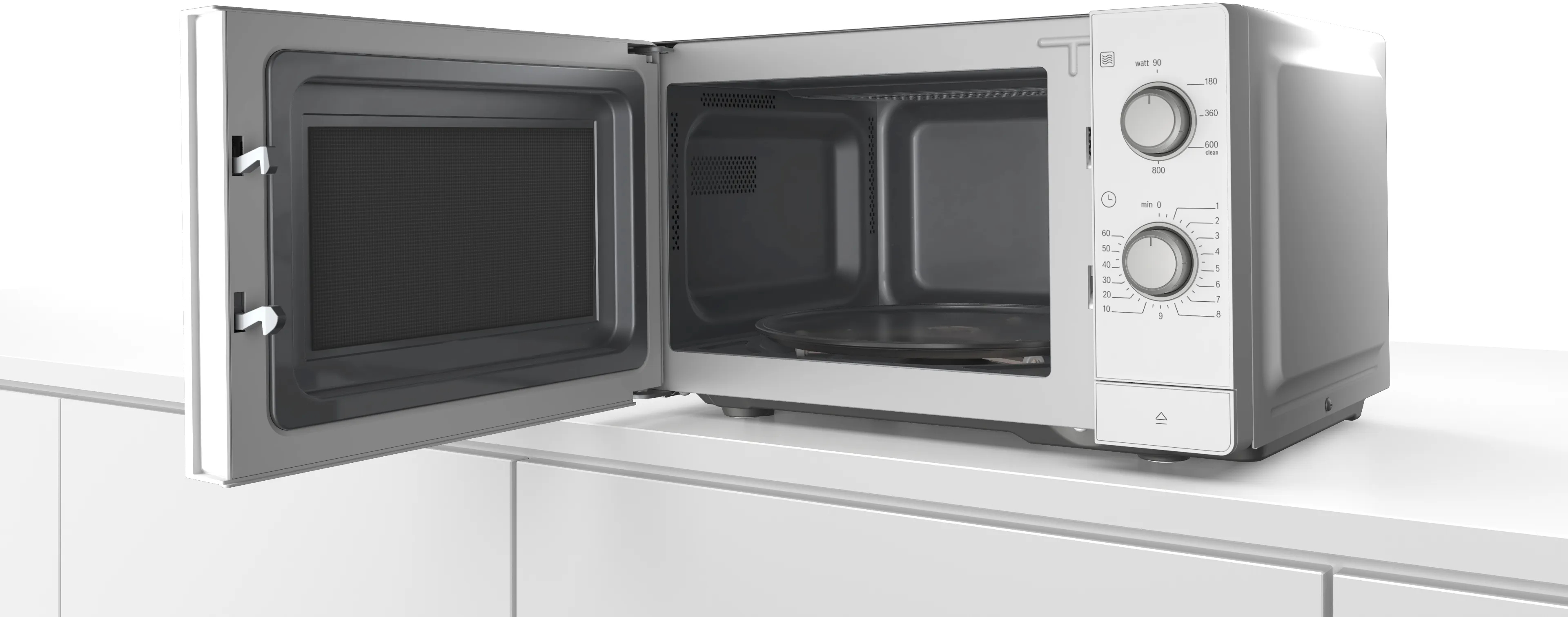 Kuchenka mikrofalowa BOSCH Serie 2 FL020MW0 Biały