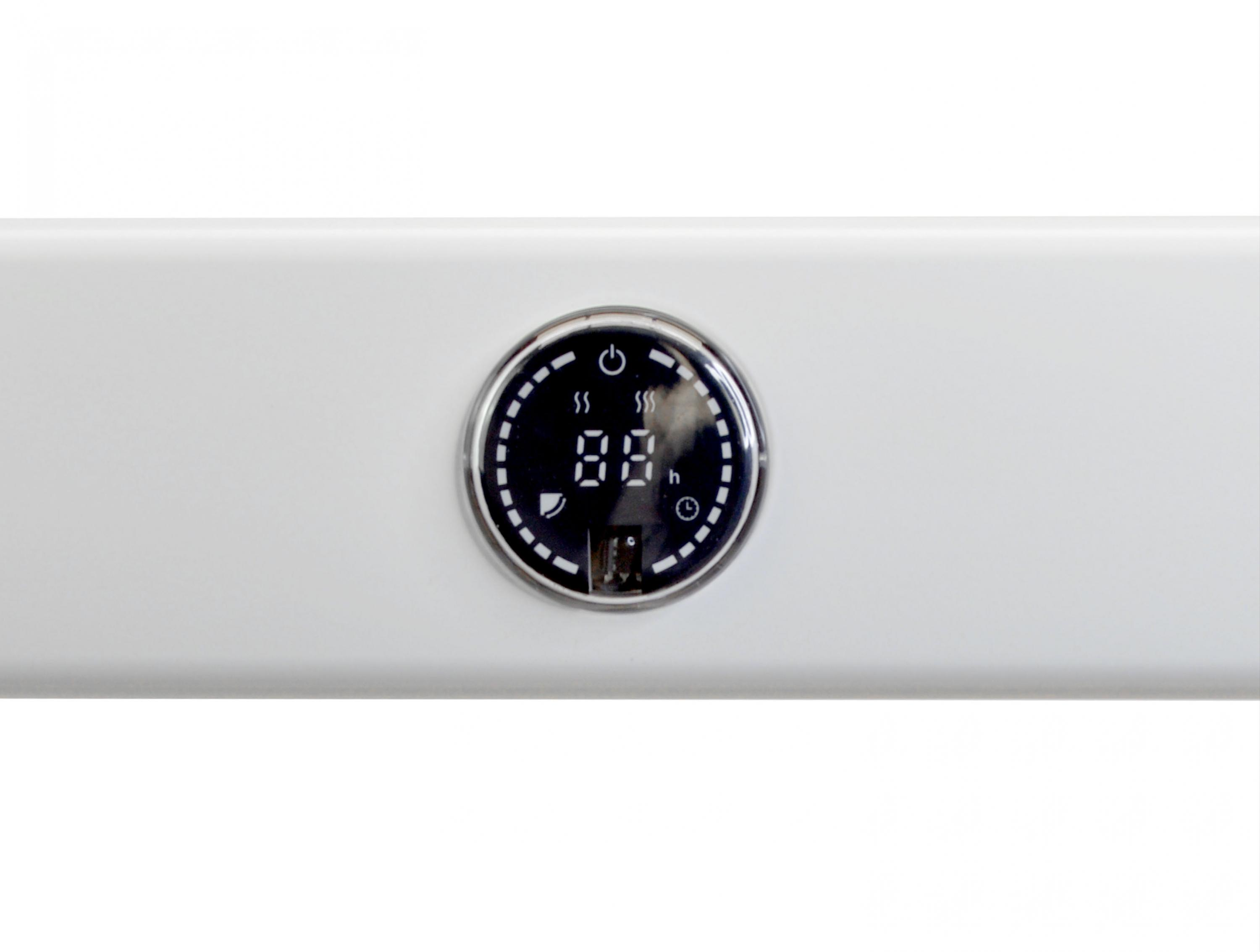 Toallero eléctrico - PURLINE NTW-15W, 500 W, Blanco