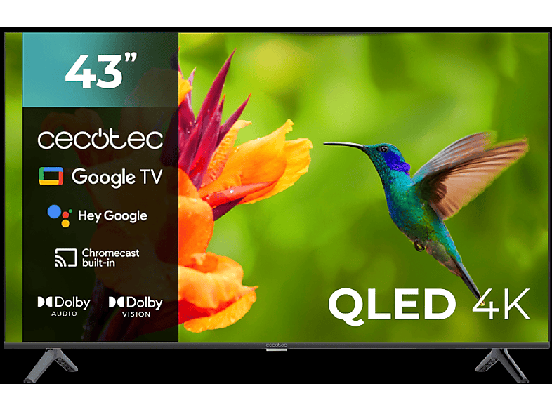 TV QLED 43" - CECOTEC V4 series VQU40043