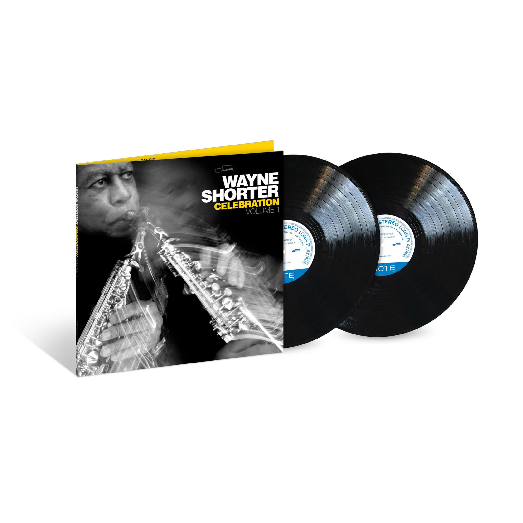 Copertina dell'album con due dischi in vinile, una copertina con un sassofonista e testo.