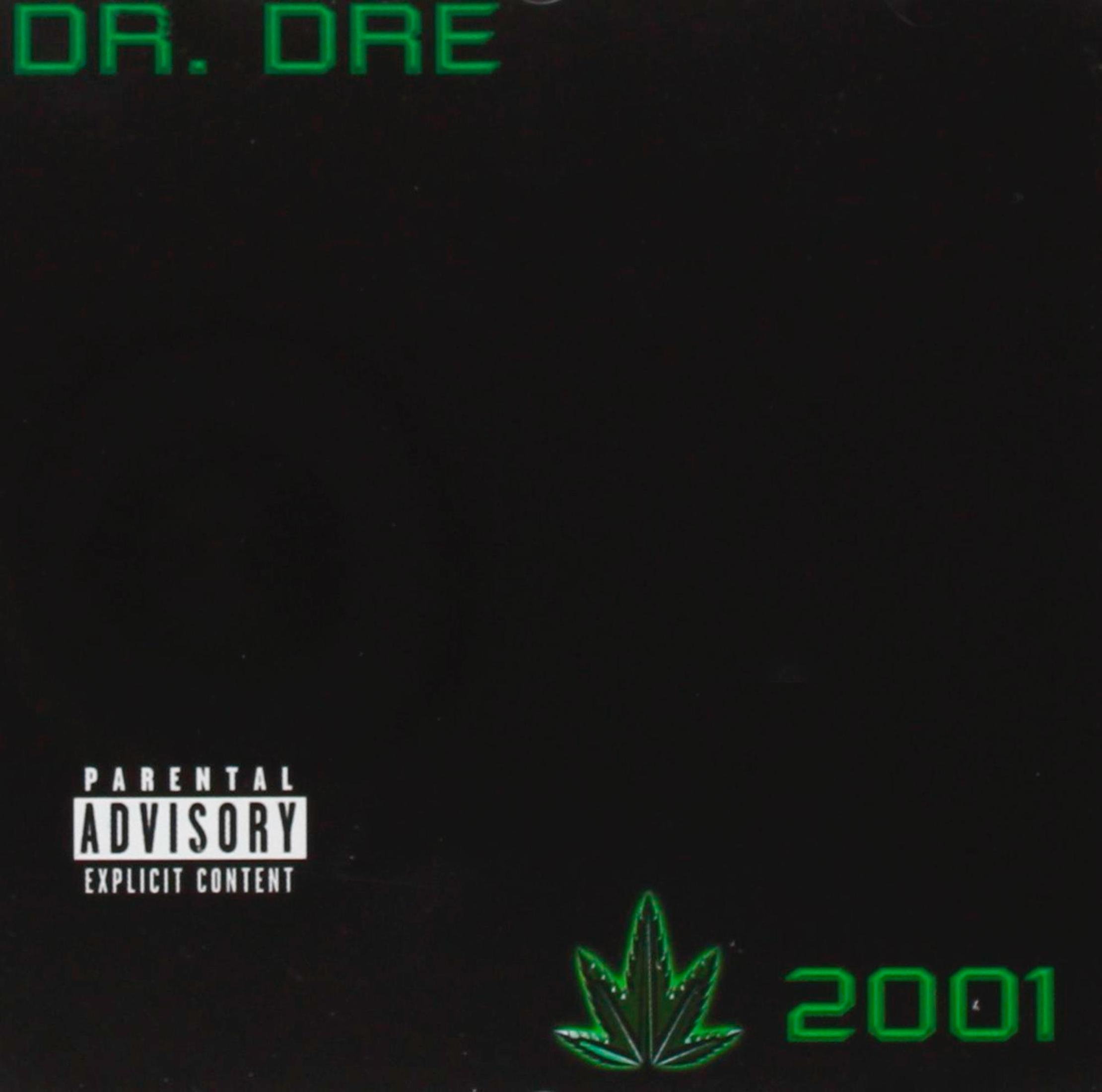 La copertina dell'album è nera con testo verde. Una foglia di marijuana verde è in basso.