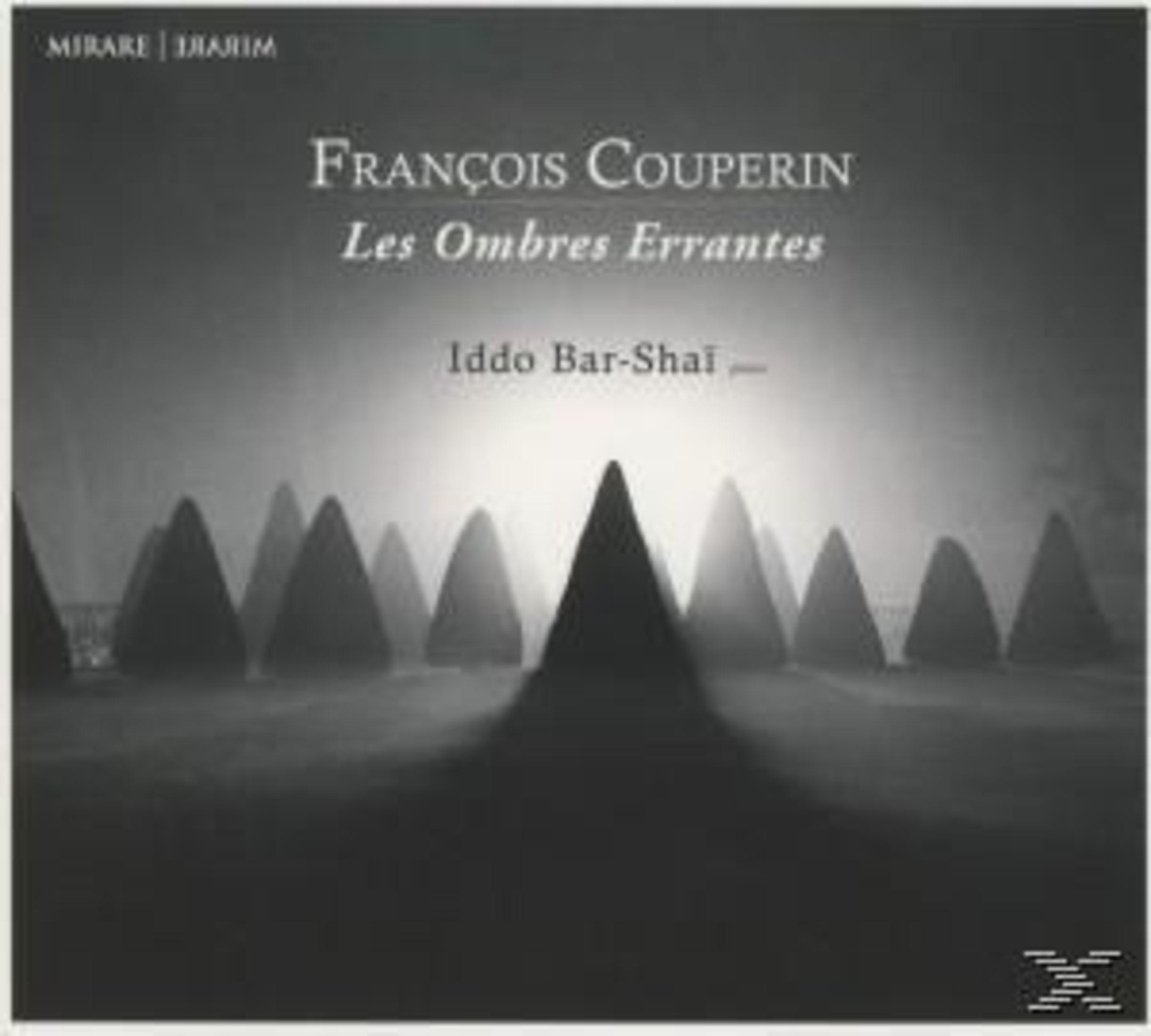 Albumhoes met zwart-wit afbeelding van bomen. De titel is 'François Couperin Les Ombres Errantes'.