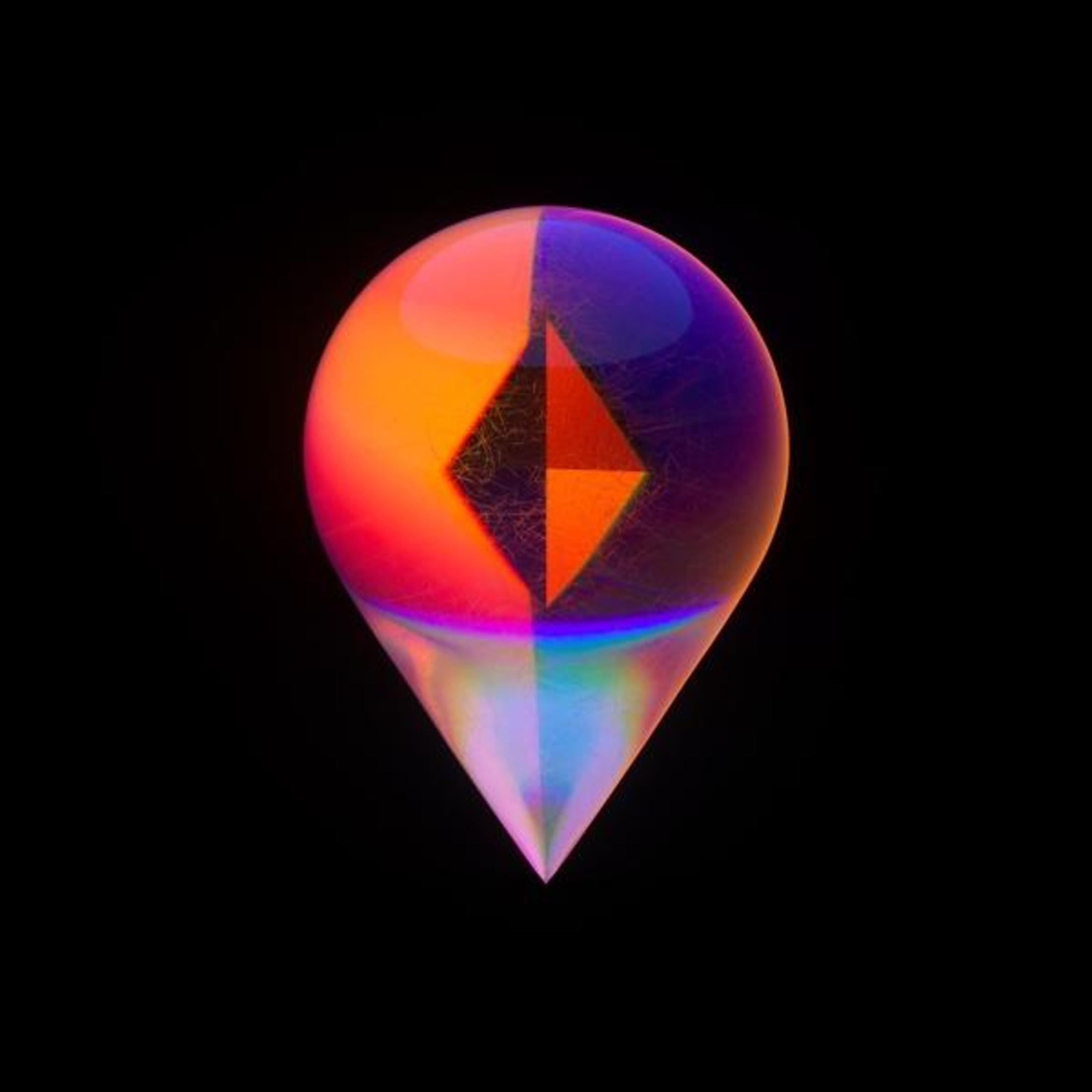 Copertina dell'album: Forma astratta con gradienti di colore.