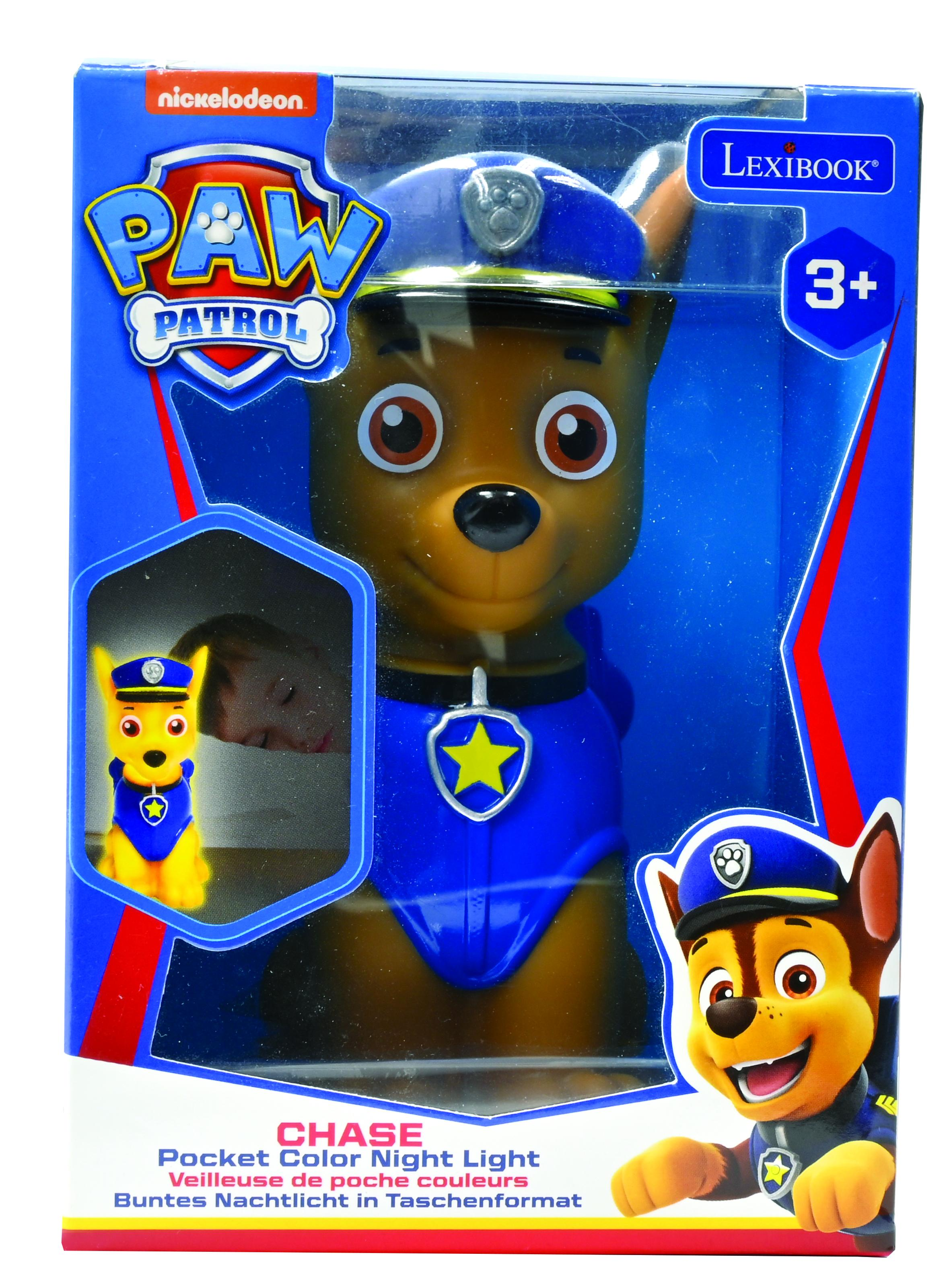 Caja de luz nocturna Chase. La caja tiene una imagen de la luz nocturna Chase.