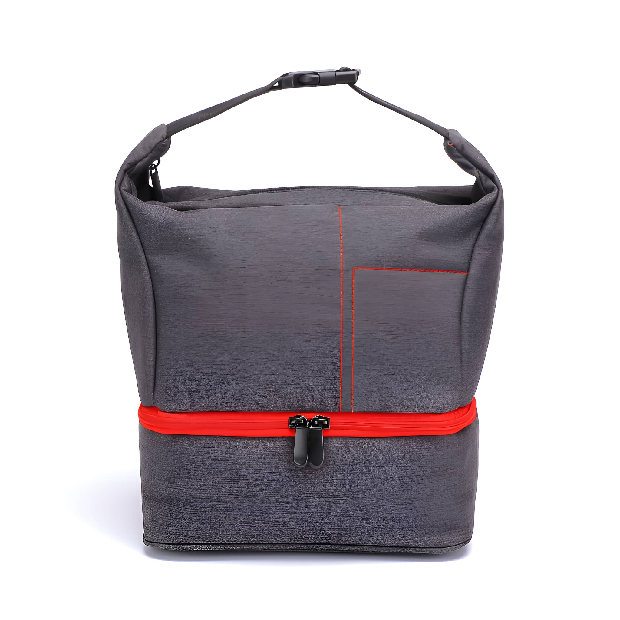 DECOME Fototasche für Kamera und Zubehör – Wasserdichte, Stoßfeste  Kameratasche Tasche, rot